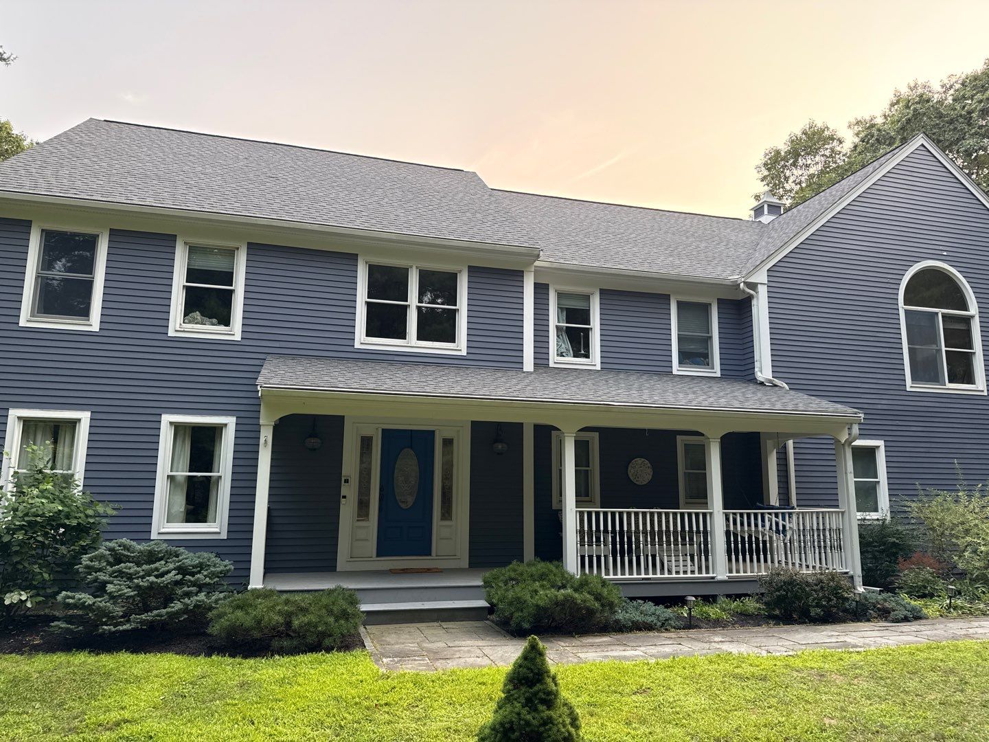 Solar-Ready Roof Replacement with GAF Pewter Gray Shingles & VELUX Skylights by Sensible Home Solutions