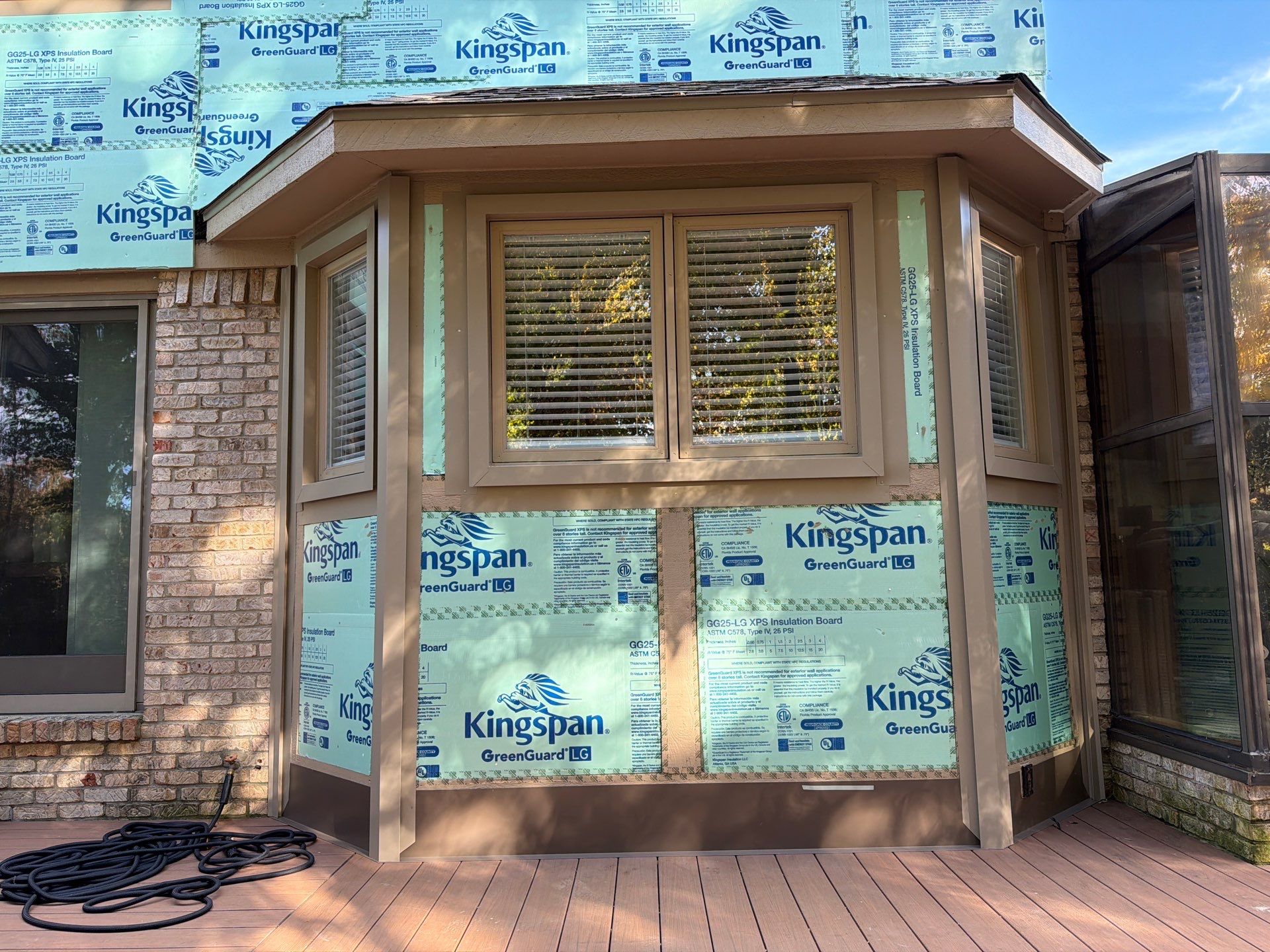 Siding Replacement using Alside D5" Flagship Brown by 180 Contractors