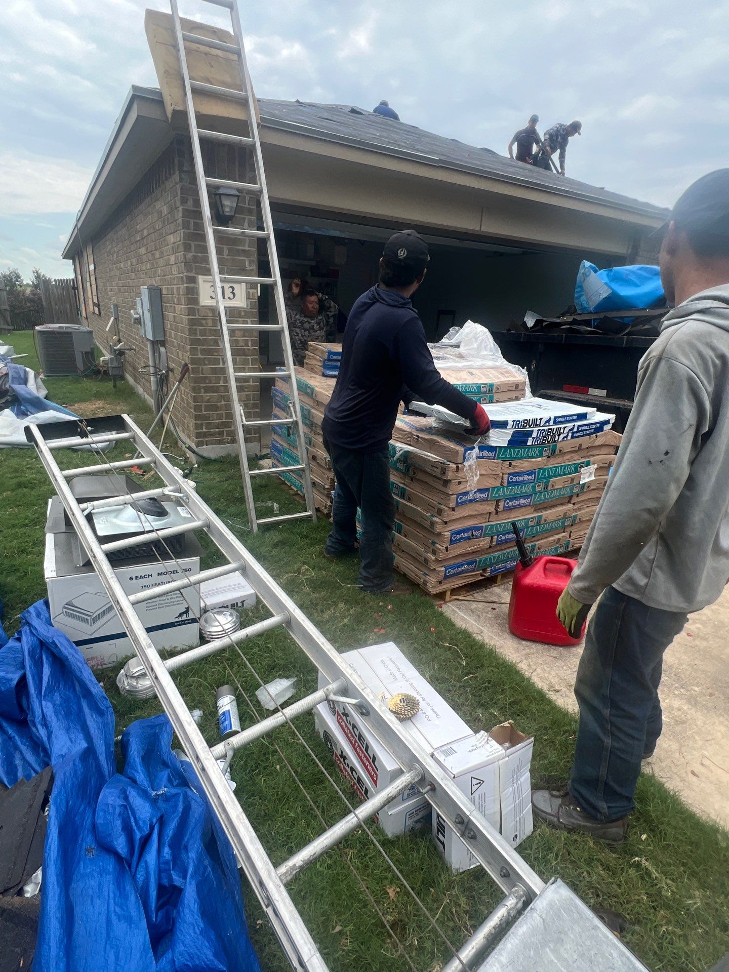 Project in San Marcos by Rhino Roofing and General Contracting, LLC