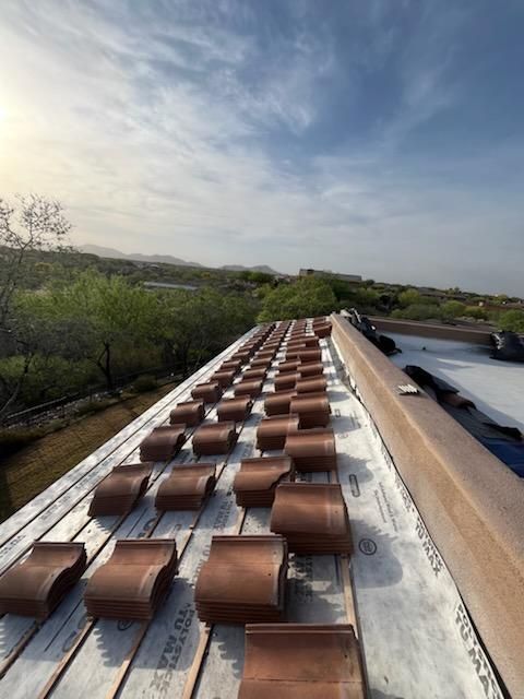 Project in Tucson by West Coast Roofing AZ