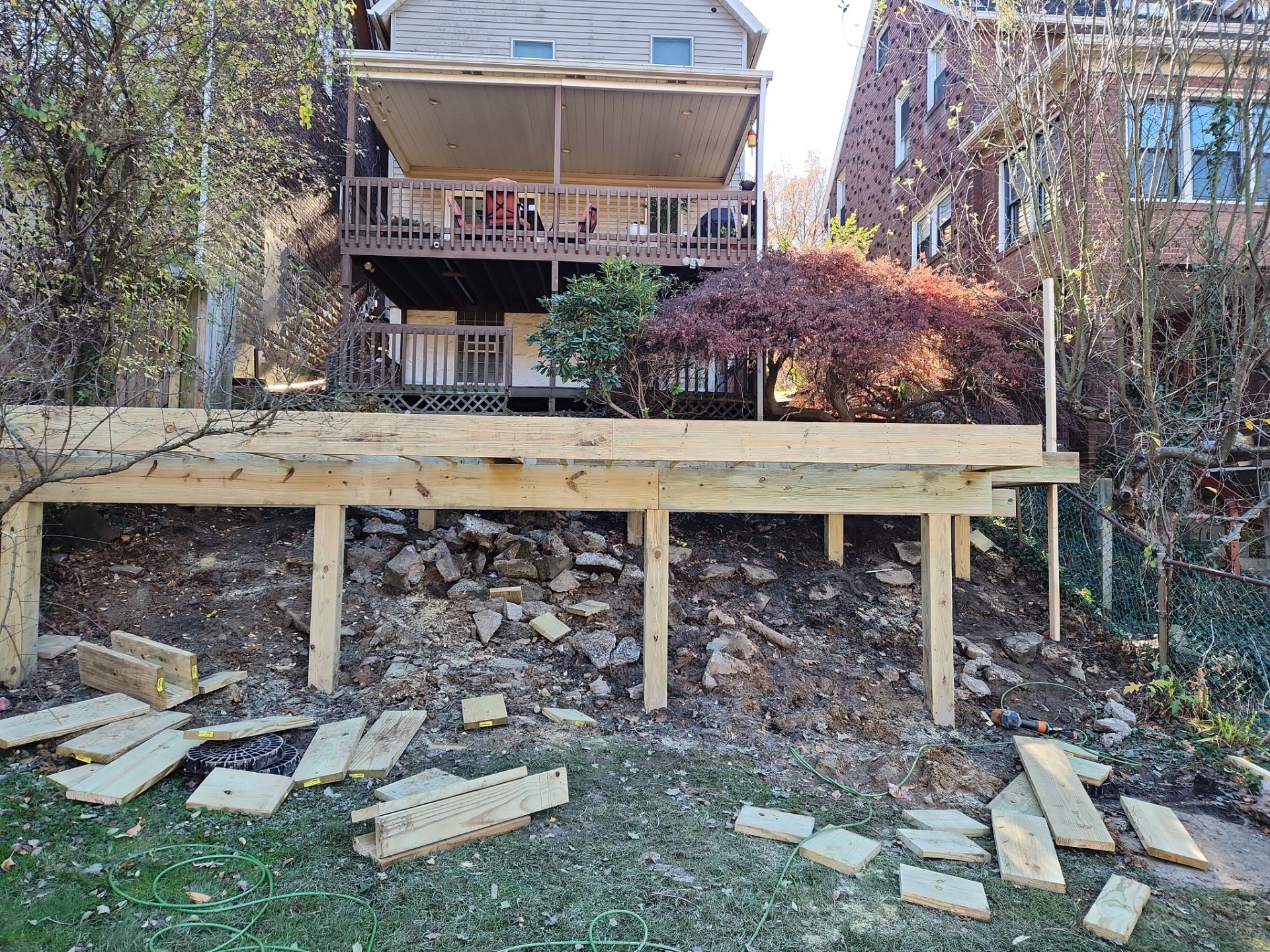 Deck by Cousins Roofing Siding & Decks