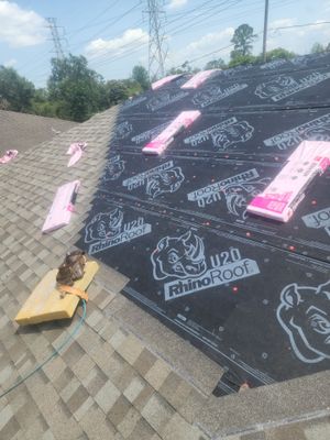 Residential Roofing Installation using Owen's Corning Duration (Lifetime) Shingles
