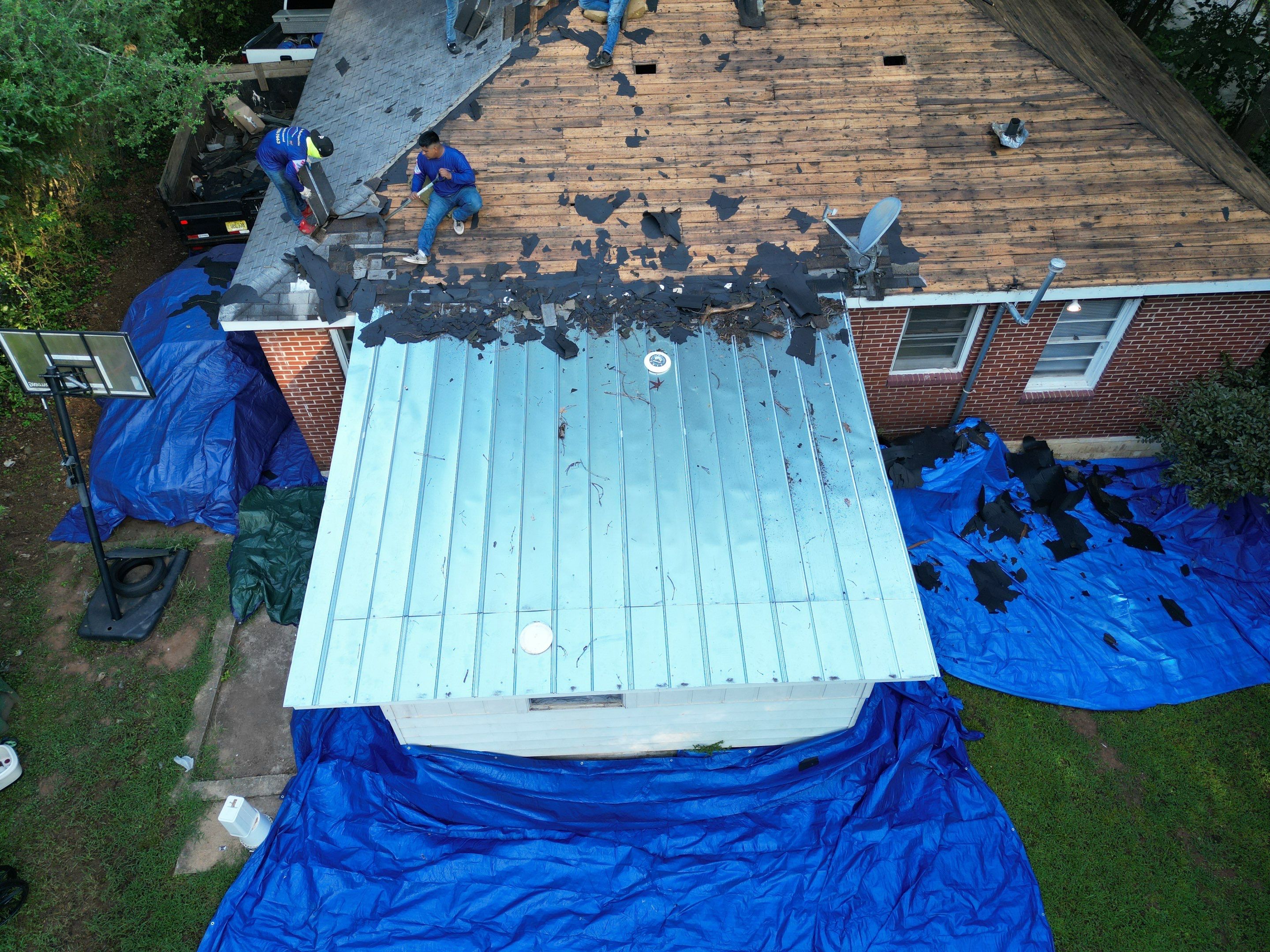 Roof replacement by Deerfield Roofing LLC