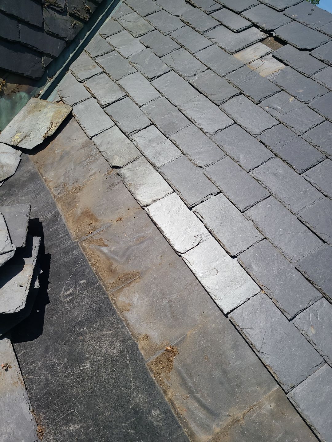 Lorton: EPDM Flat Roof with Partial Slate Replacement by RM Banning, Inc.