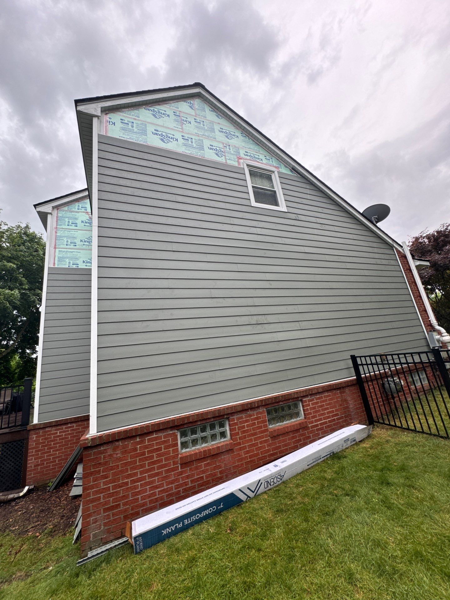 Siding Replacement using Ascend by 180 Contractors
