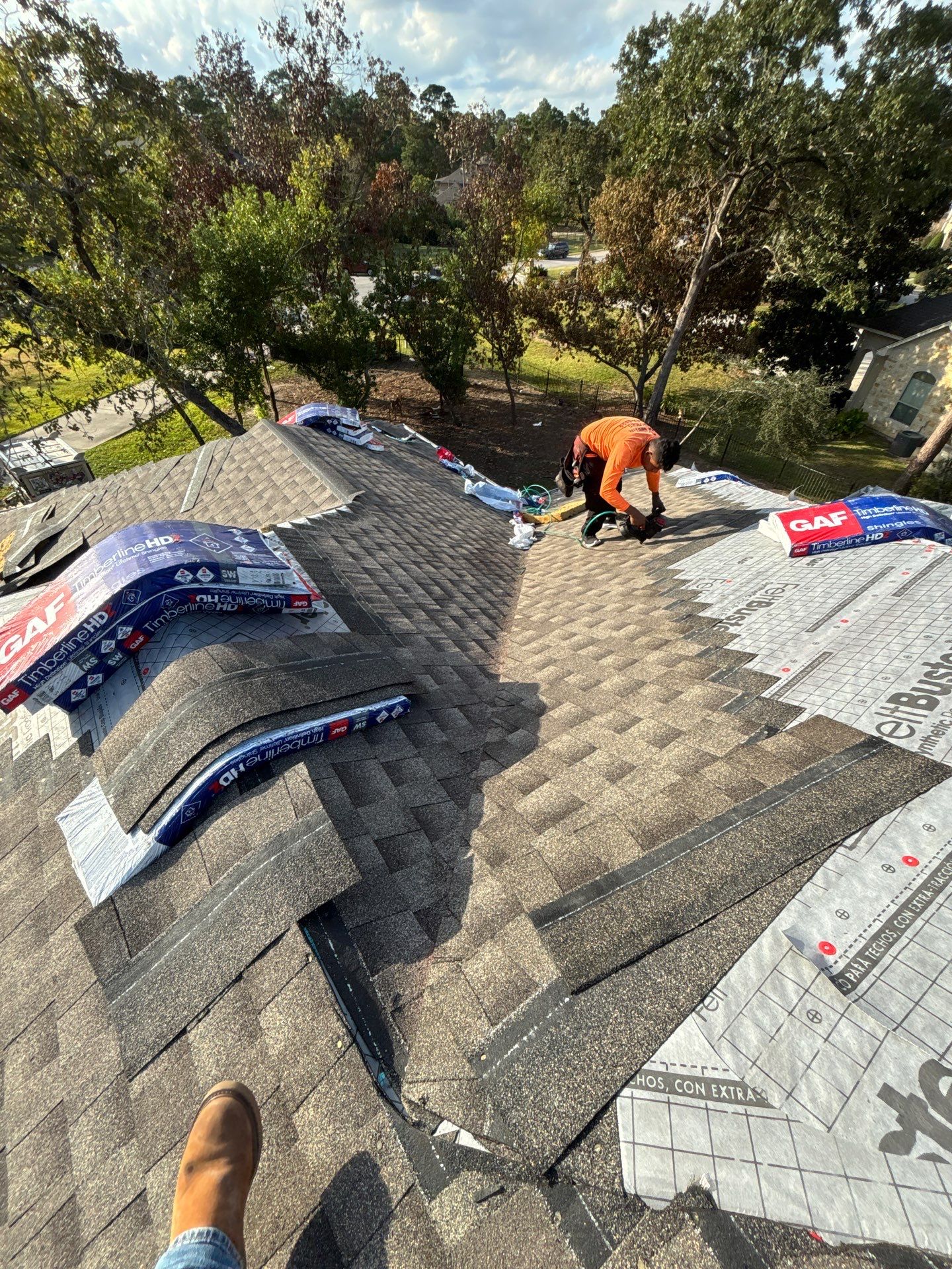 Roof Replacement in Spring TX by Roof Repair Company