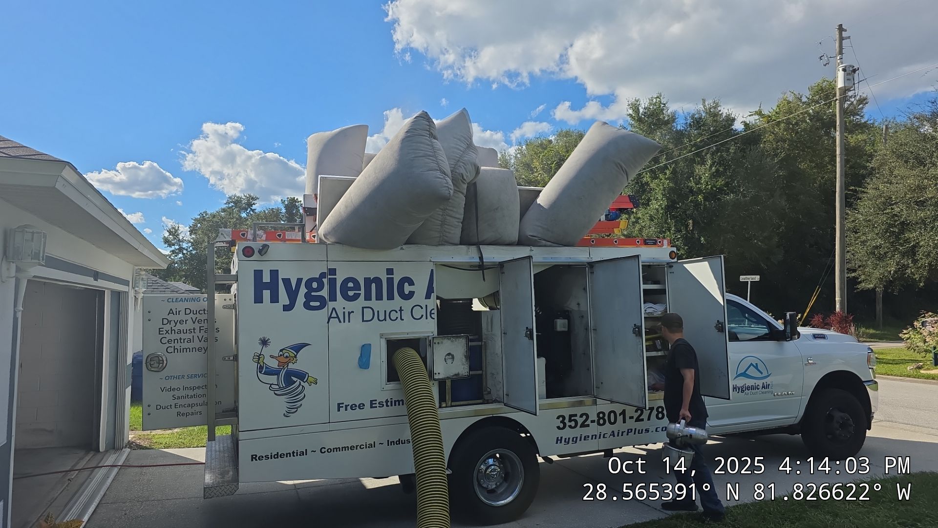 Air Duct Cleaning in Groveland by Hygienic Air, Inc