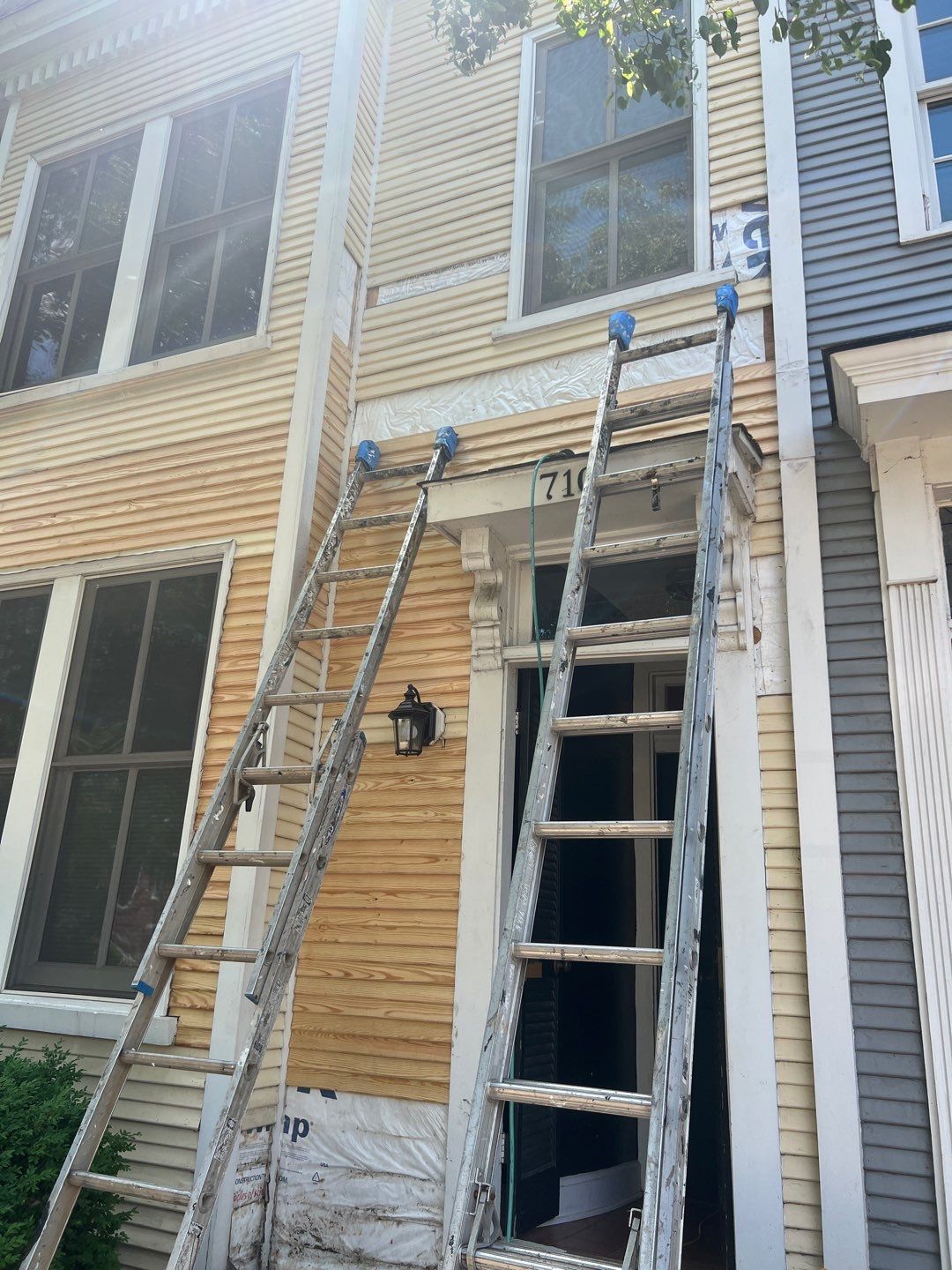 Alexandria: Siding Replacement with Solid Pine Wood Lap Siding by RM Banning, Inc.