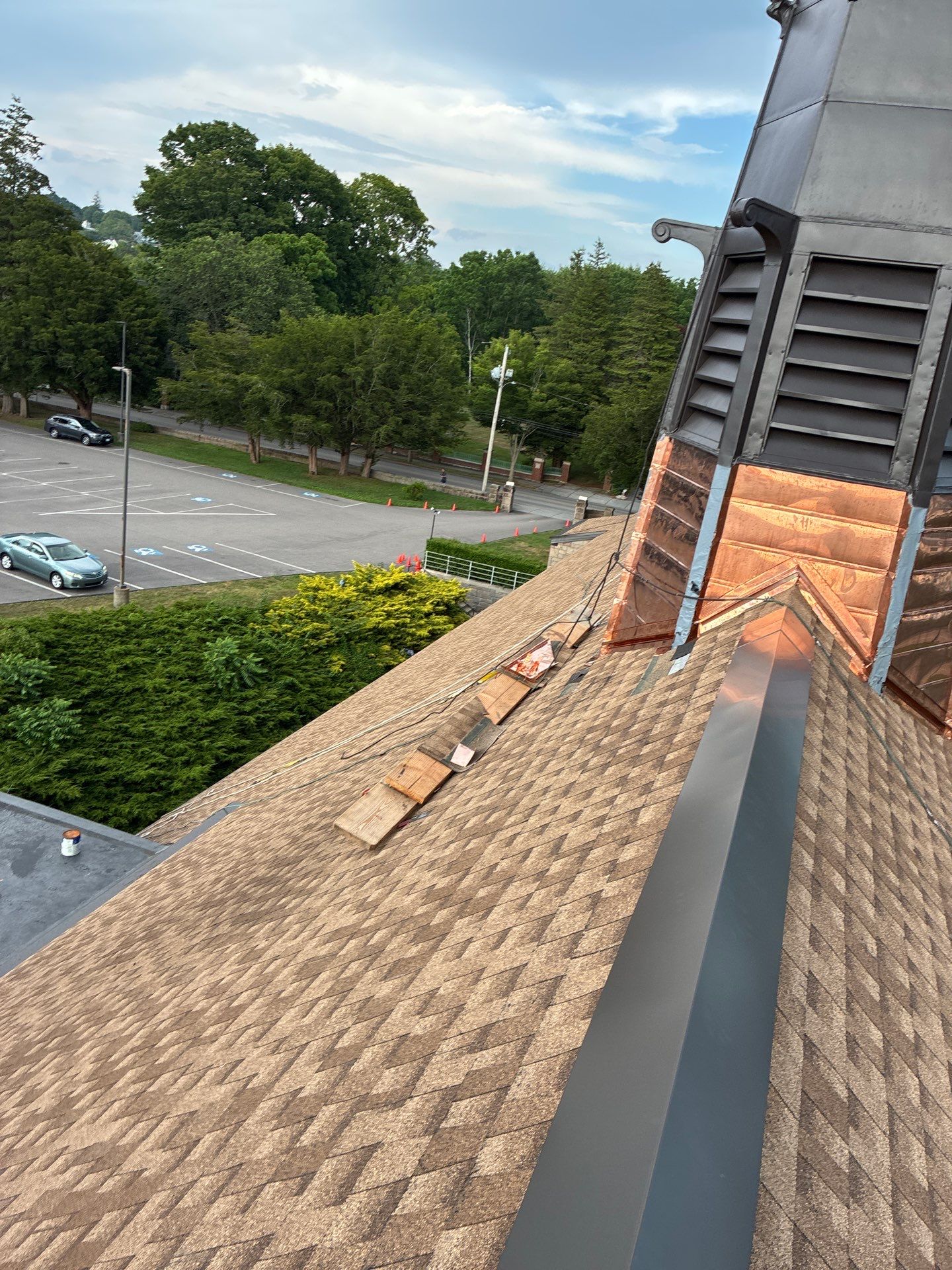 St. Pius Church - Commercial Roof Restoration by Rinaldi Roofing