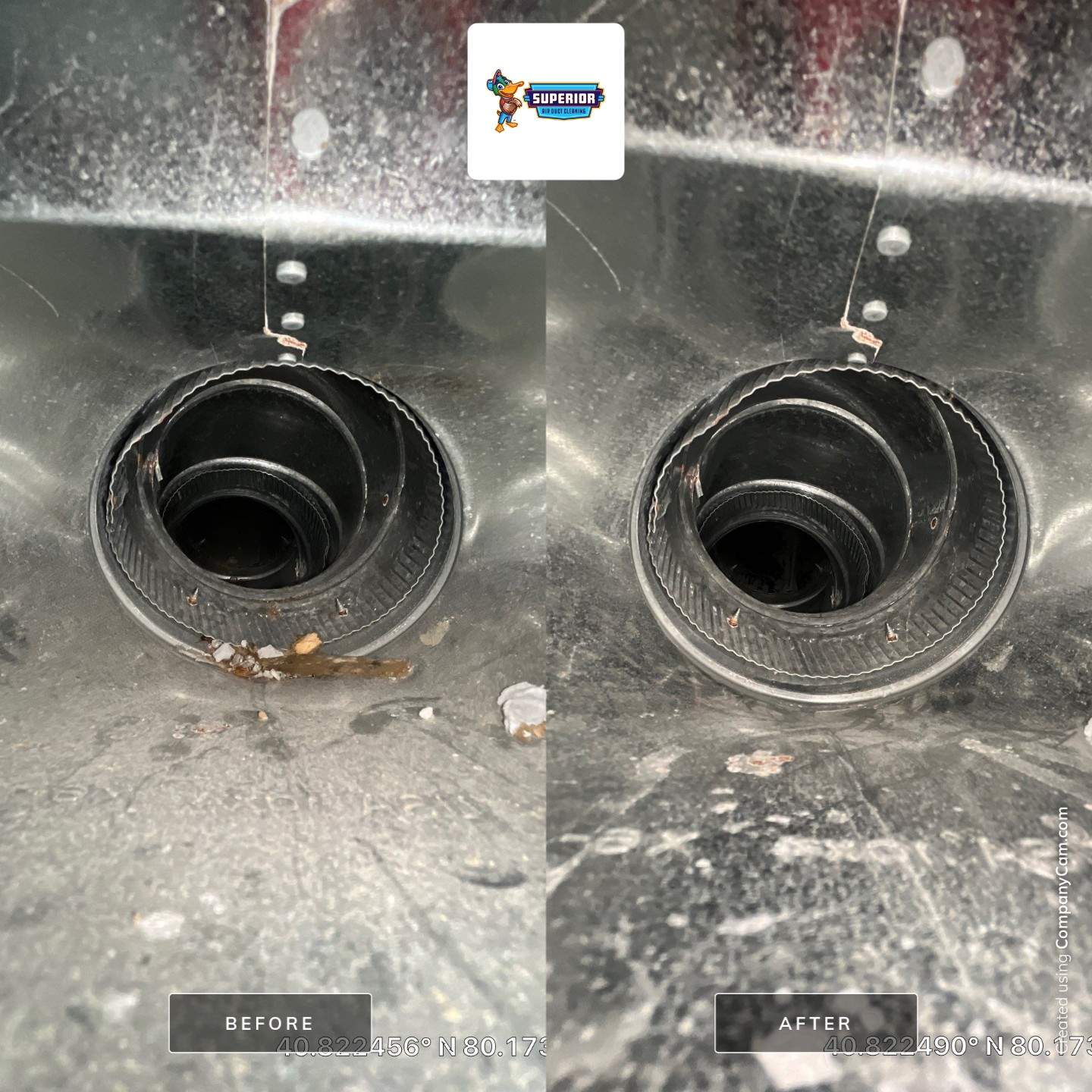 Air Duct Cleaning With a Vacuum Truck in Fombell, PA by Superior Air Duct Cleaning