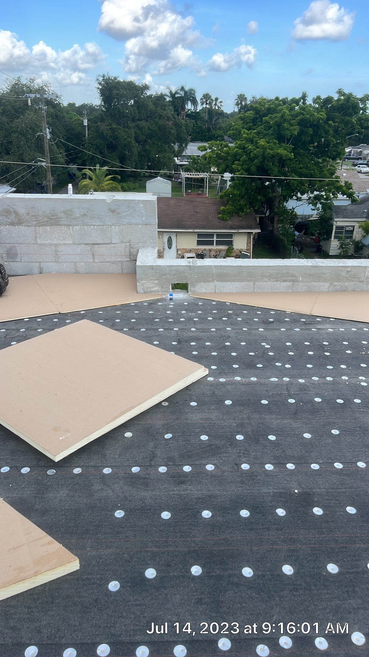 Residential New Construction Roof Installation by Earl W. Johnston Roofing 