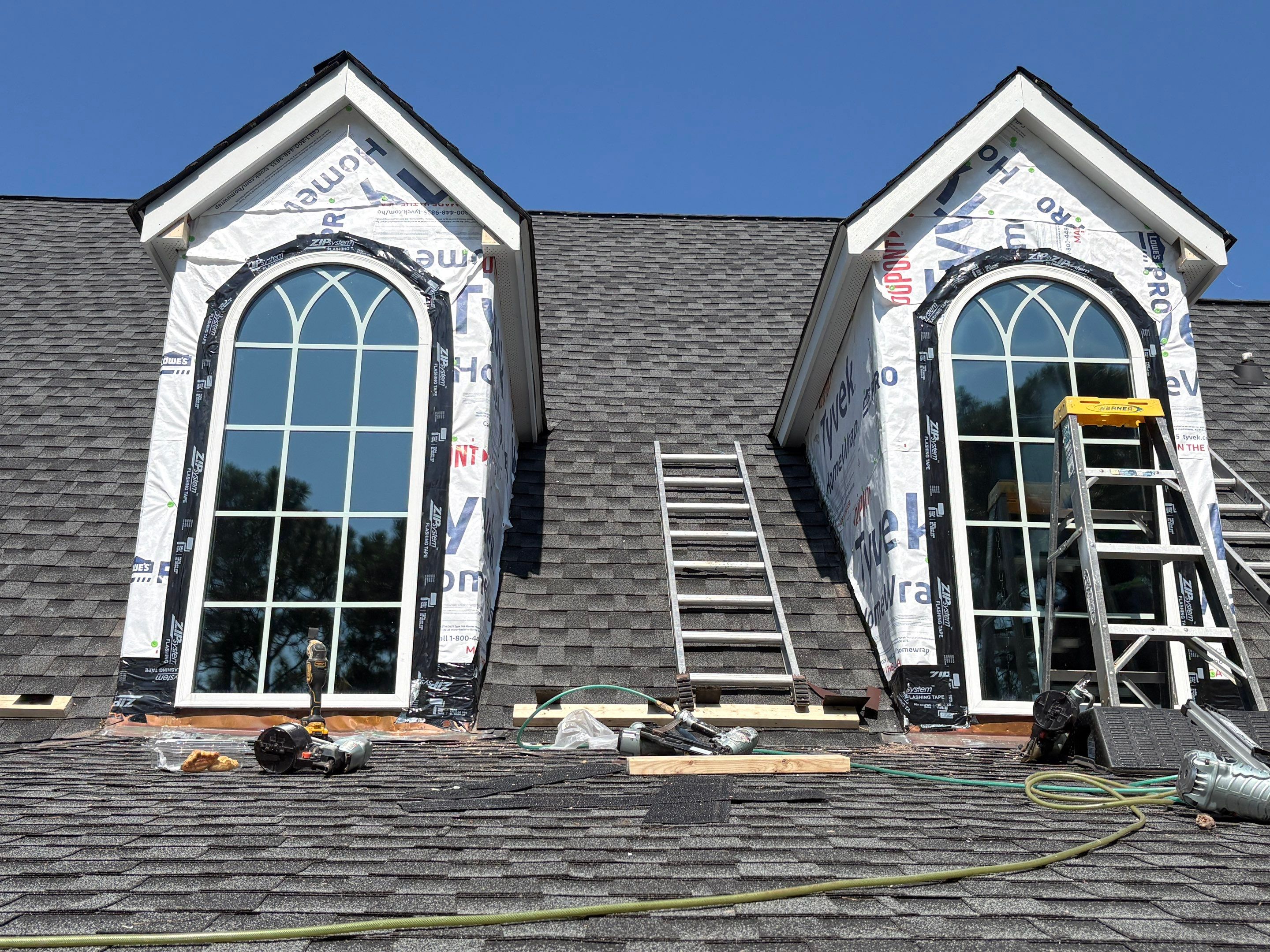 Southport Dormer Siding Replacement and Architectural Trim Restoration by Ideal Siding Wilmington, NC