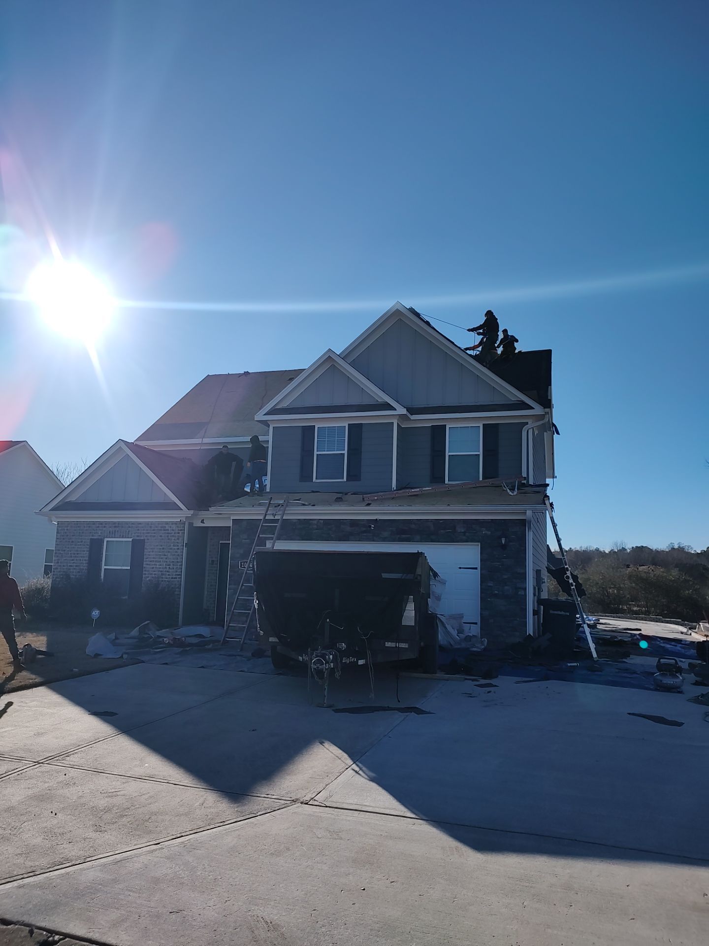 Residential Roof Replacement using GAF NATURAL SHADOW - CHARCOAL by Elite Roofing LLC