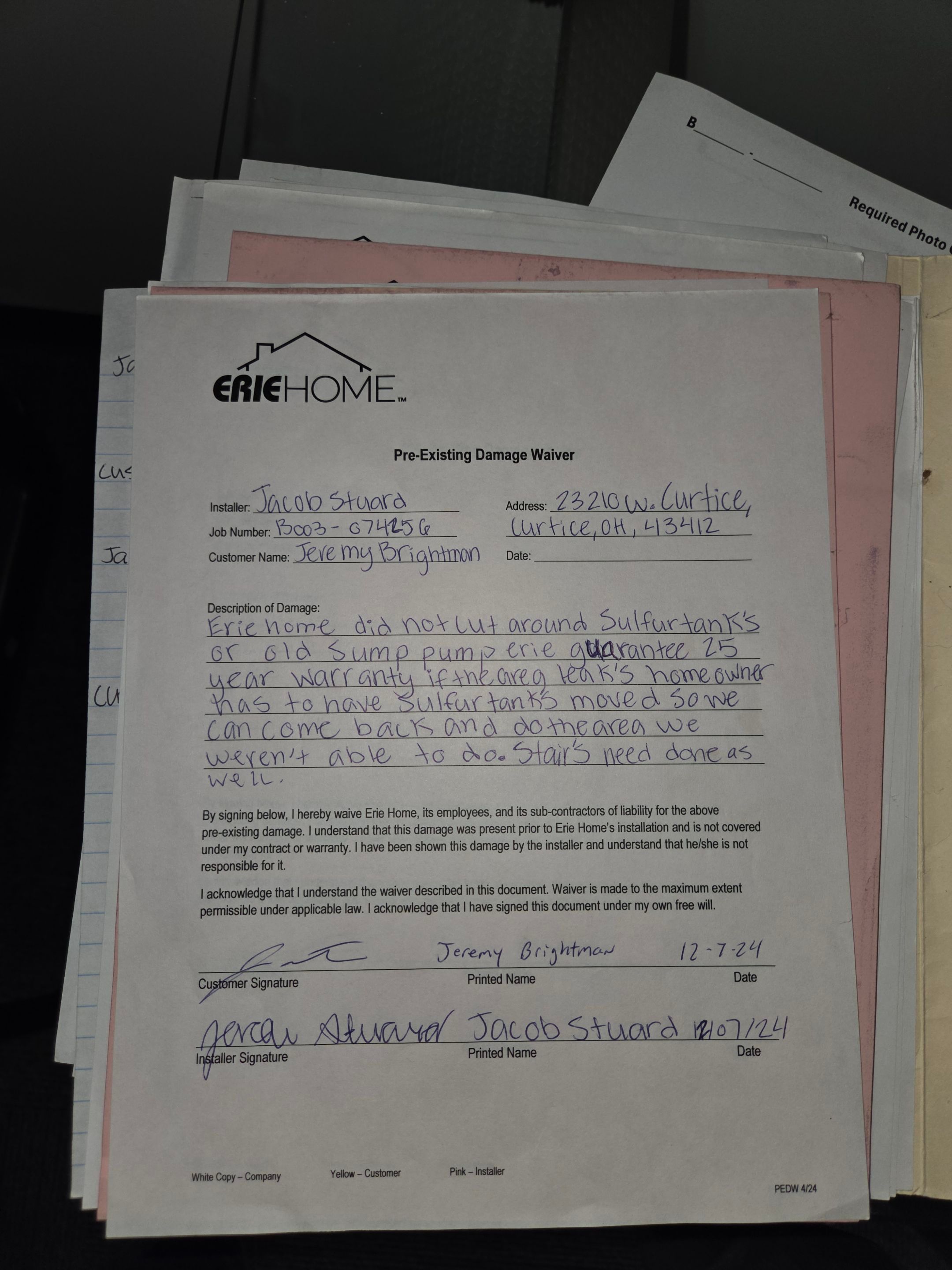 Brightman Investigation by Erie Home