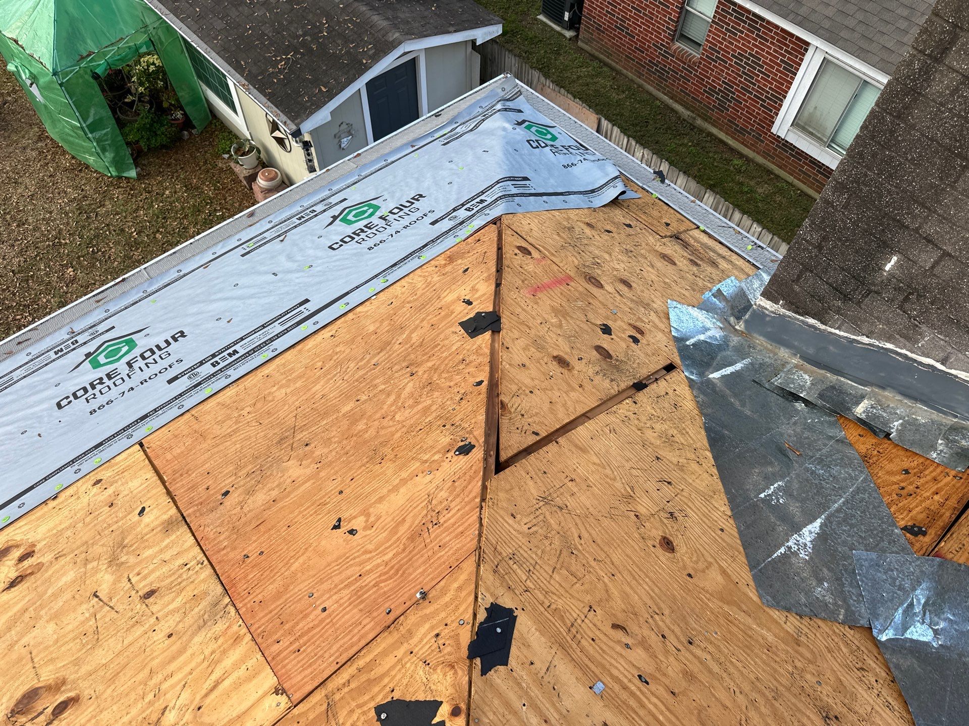 Roof Replacement completed in the Cypress Area! by Core Four Roofing
