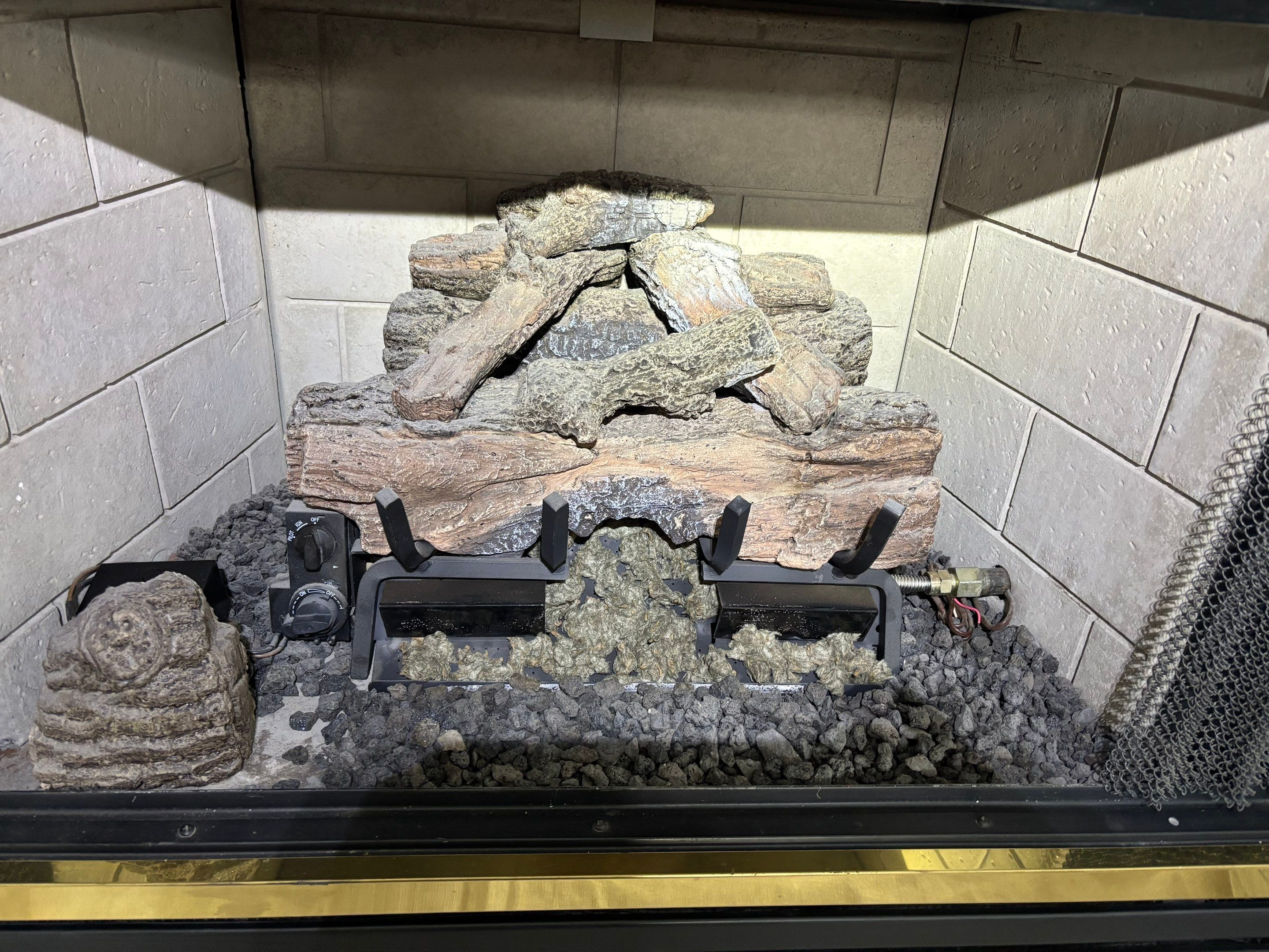 Gas fireplace service in Suffolk by Premier Chimney and Roofing