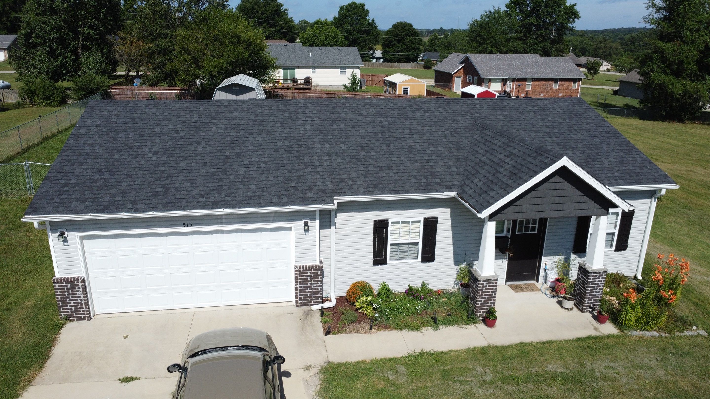 Residential Roofing Install - Atlas Pinnacle Pristine W/ Scotchguard - Color Black Shadow  by Titan Commercial & Residential Roofing 