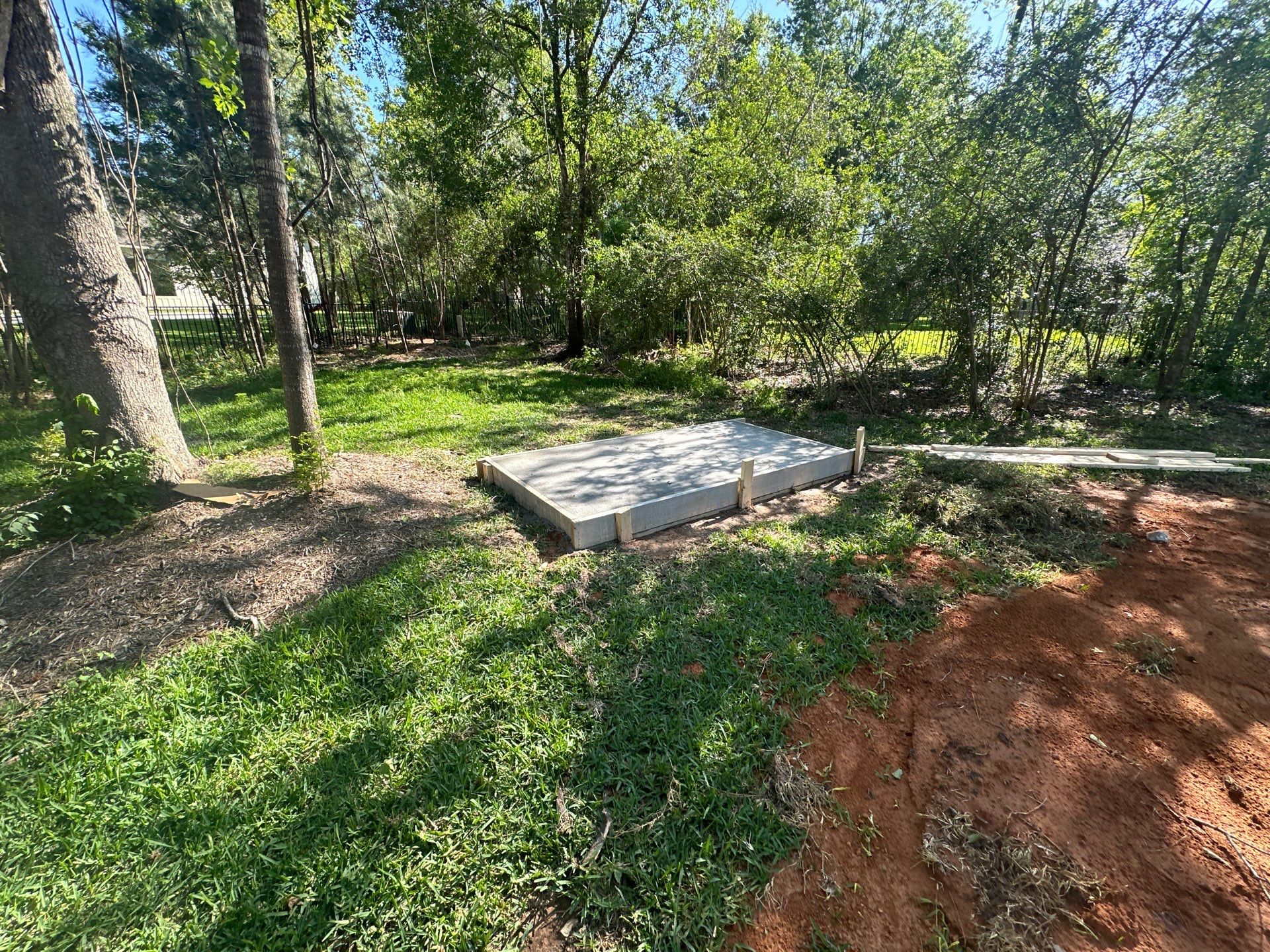 Outdoor Fireplace in Tomball, TX by SophAlx LLC