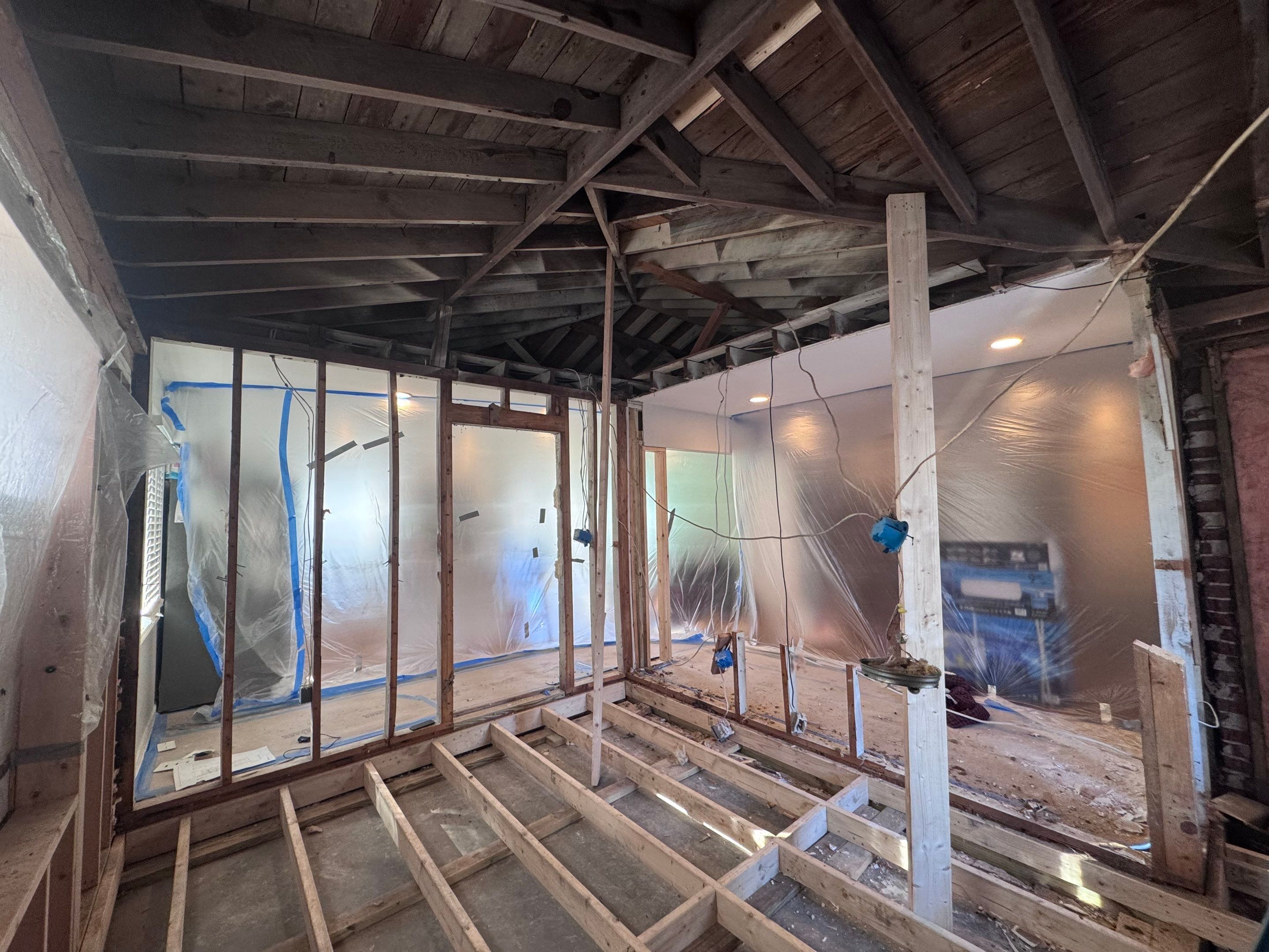 Full Home Transformation with Enclosed Living Room Addition by Swift Home Renovations