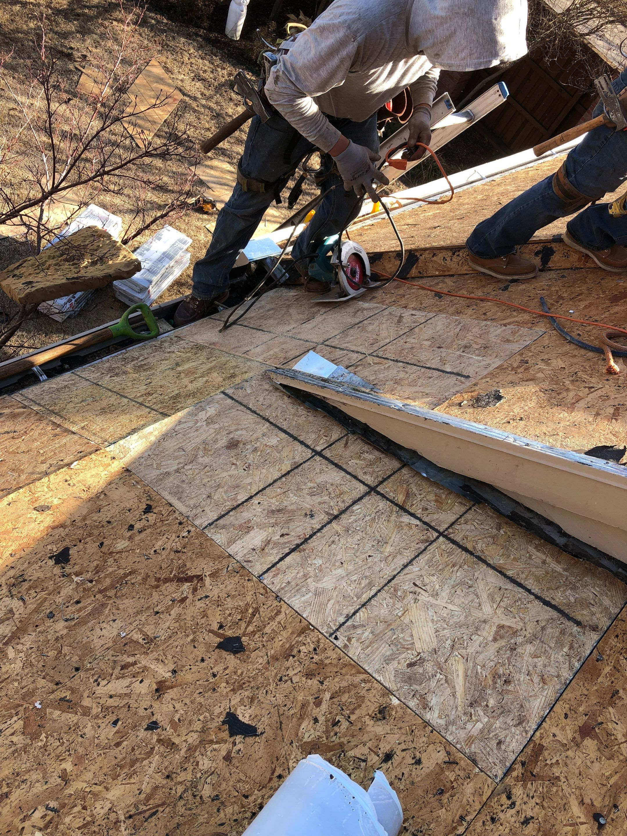 Roof Damage Repair  by SLM General Contractors & Roofing