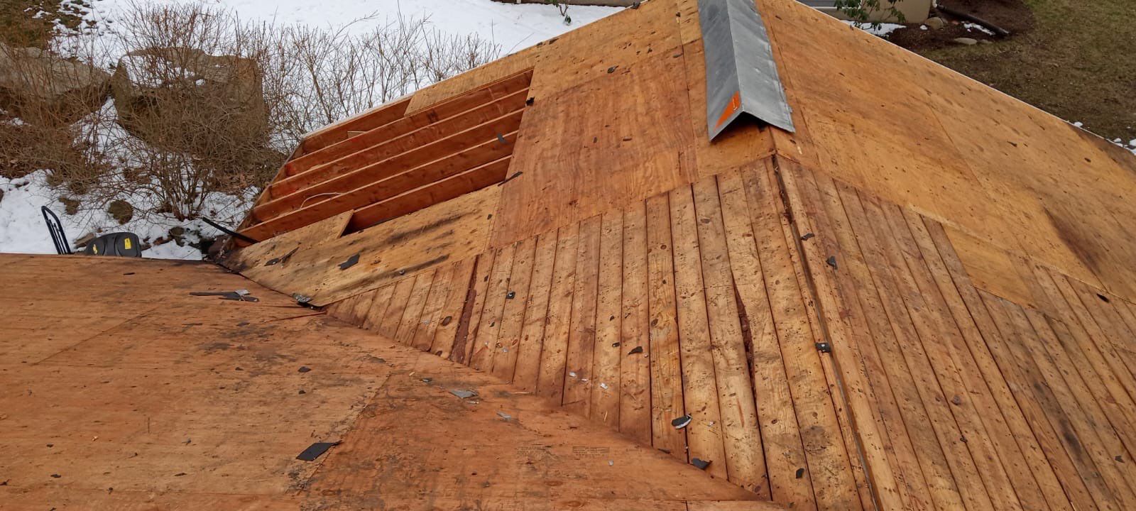 Residential Roofing Installation using Owens Corning Duration Estate Gray by A Plus Exterior