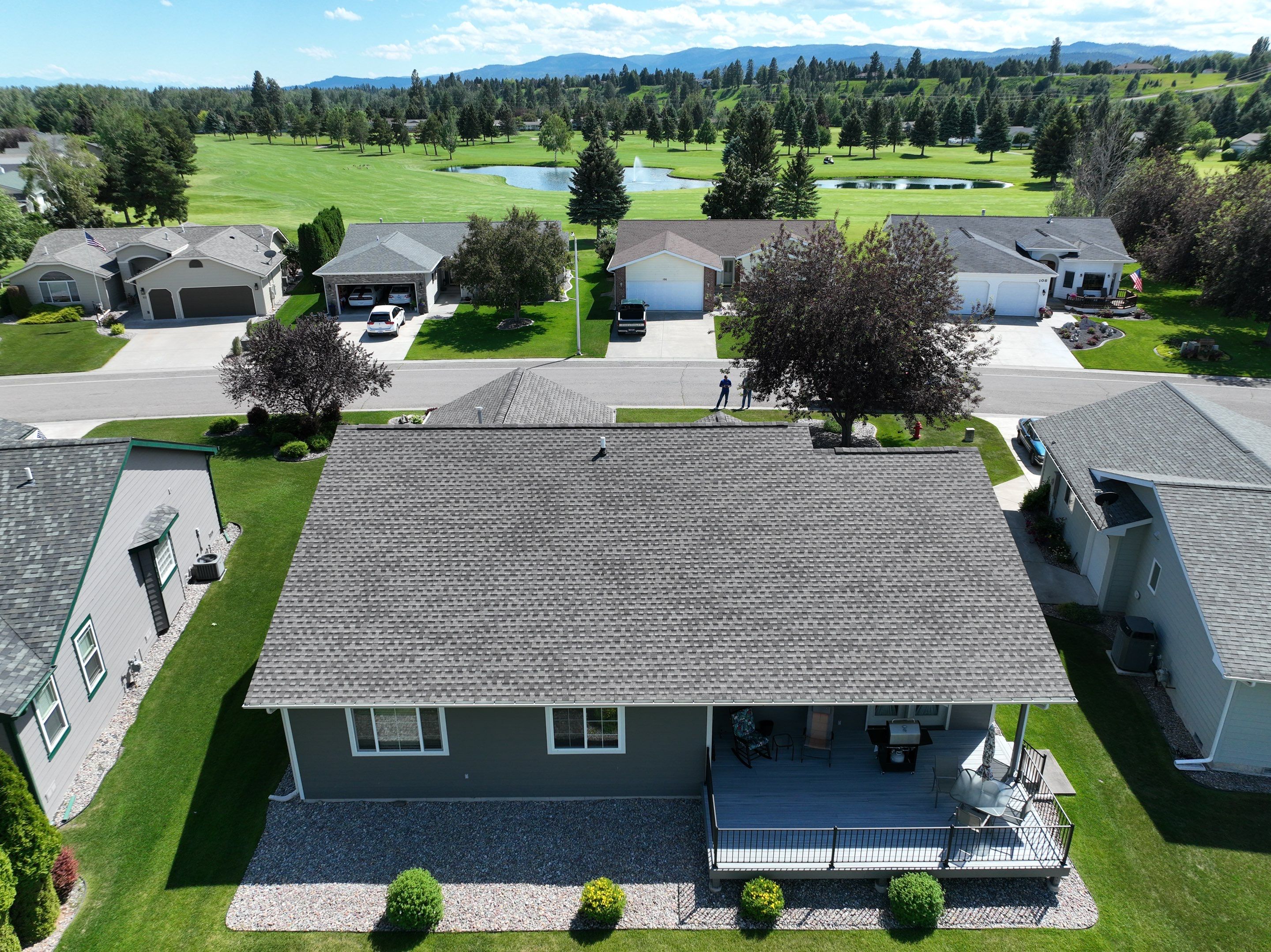 GAF Timberline HDZ - Mission Brown by Montana Roofing Solutions