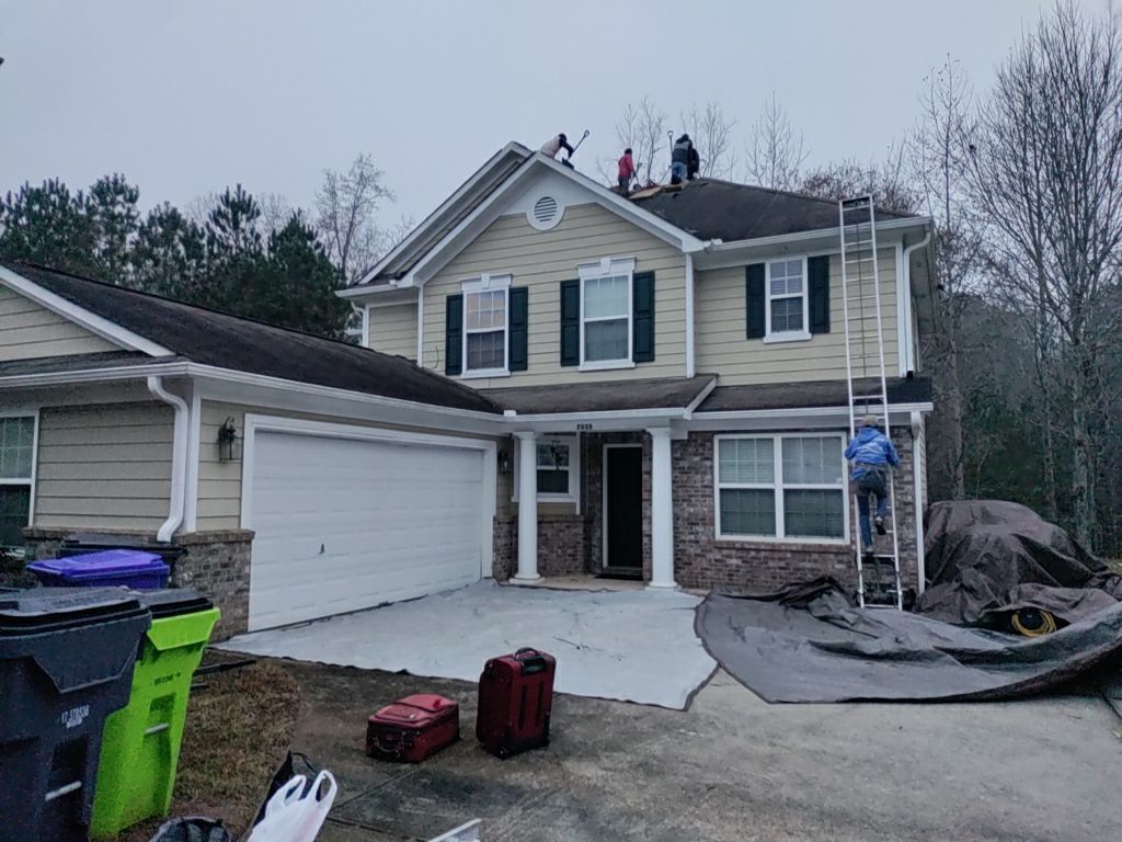 Residential Roofing Installation using Owens Corning by Inspector Roofing and Restoration
