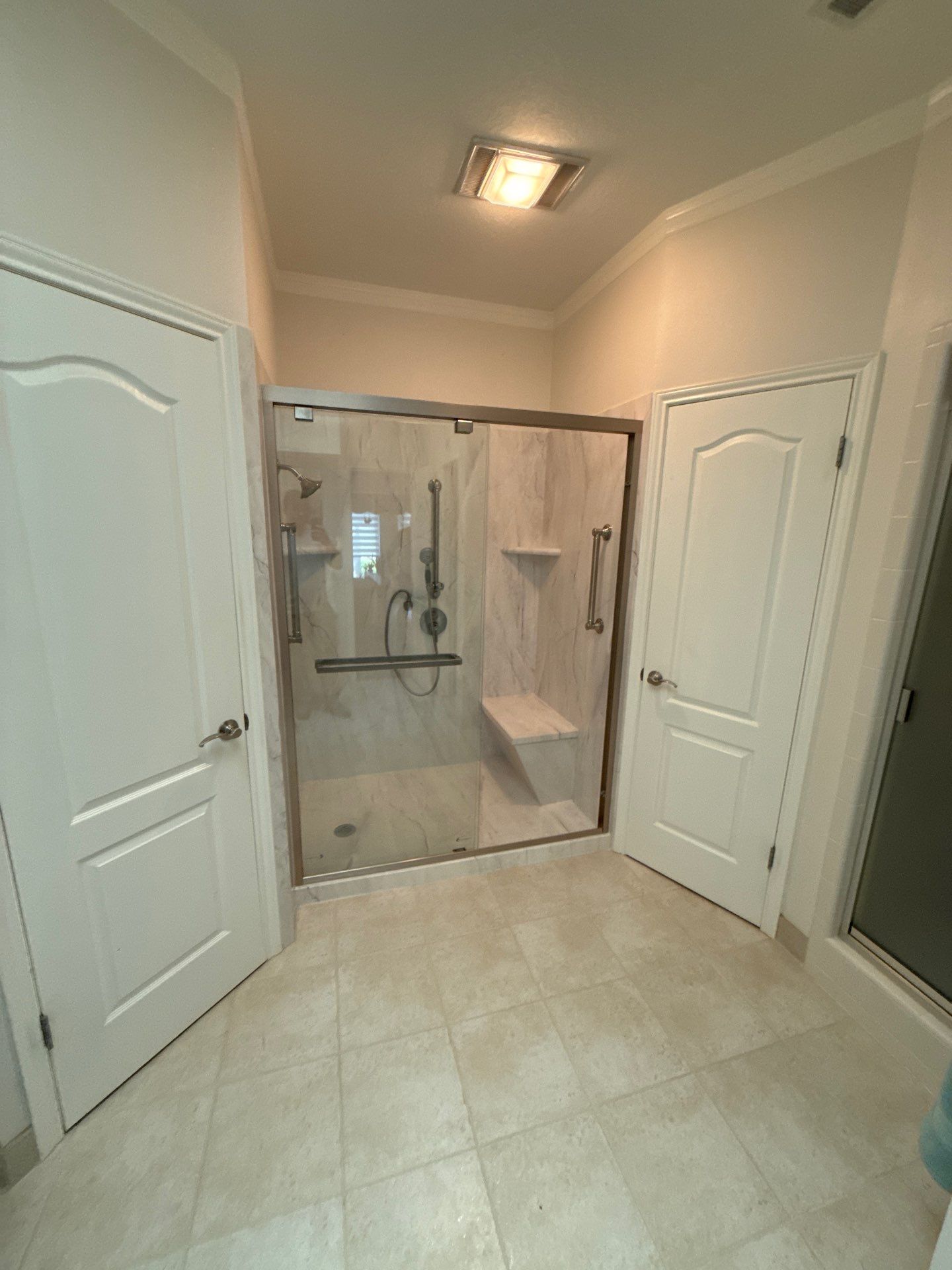 Tub to Walk-in Shower in 78746 by Lane Lauritsen - The Hill Country, Texas