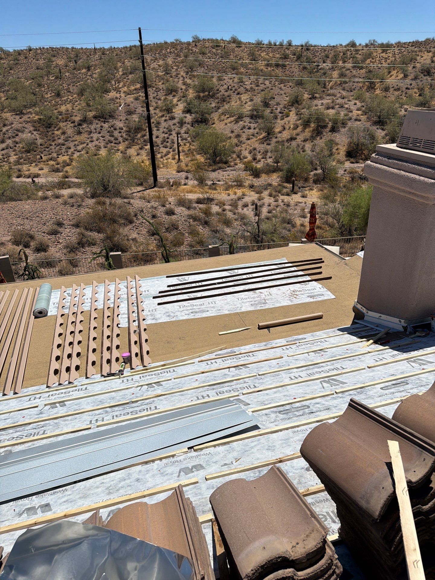 Project in Fountain Hills, AZ by Saint Roofing