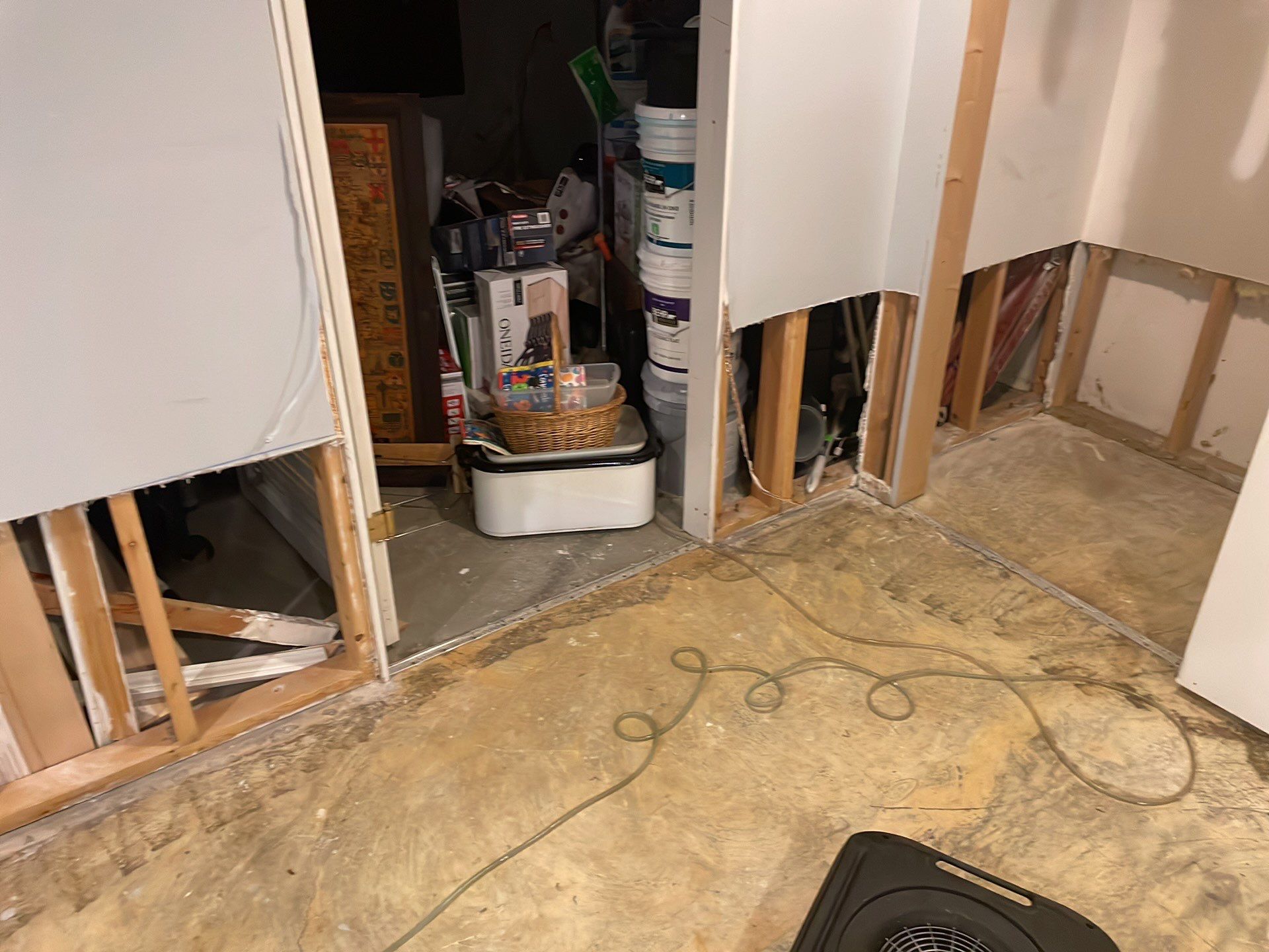 Project in Farmington Hills by EzDry Water Mitigation & Property Restoration