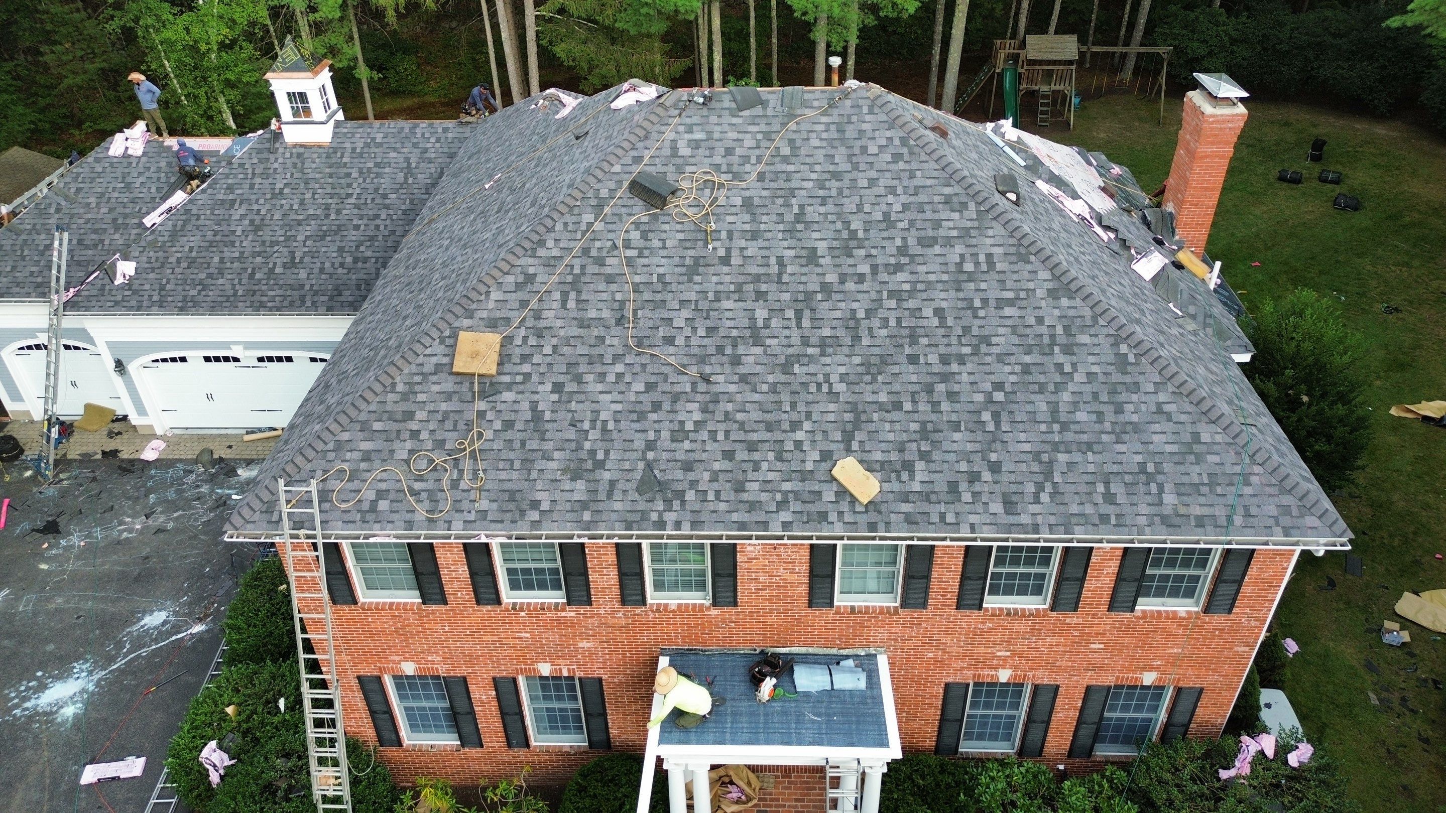 Roof Replacement & Gutter System Upgrade in Westford, MA by Mighty Dog Roofing of Greater Middlesex County