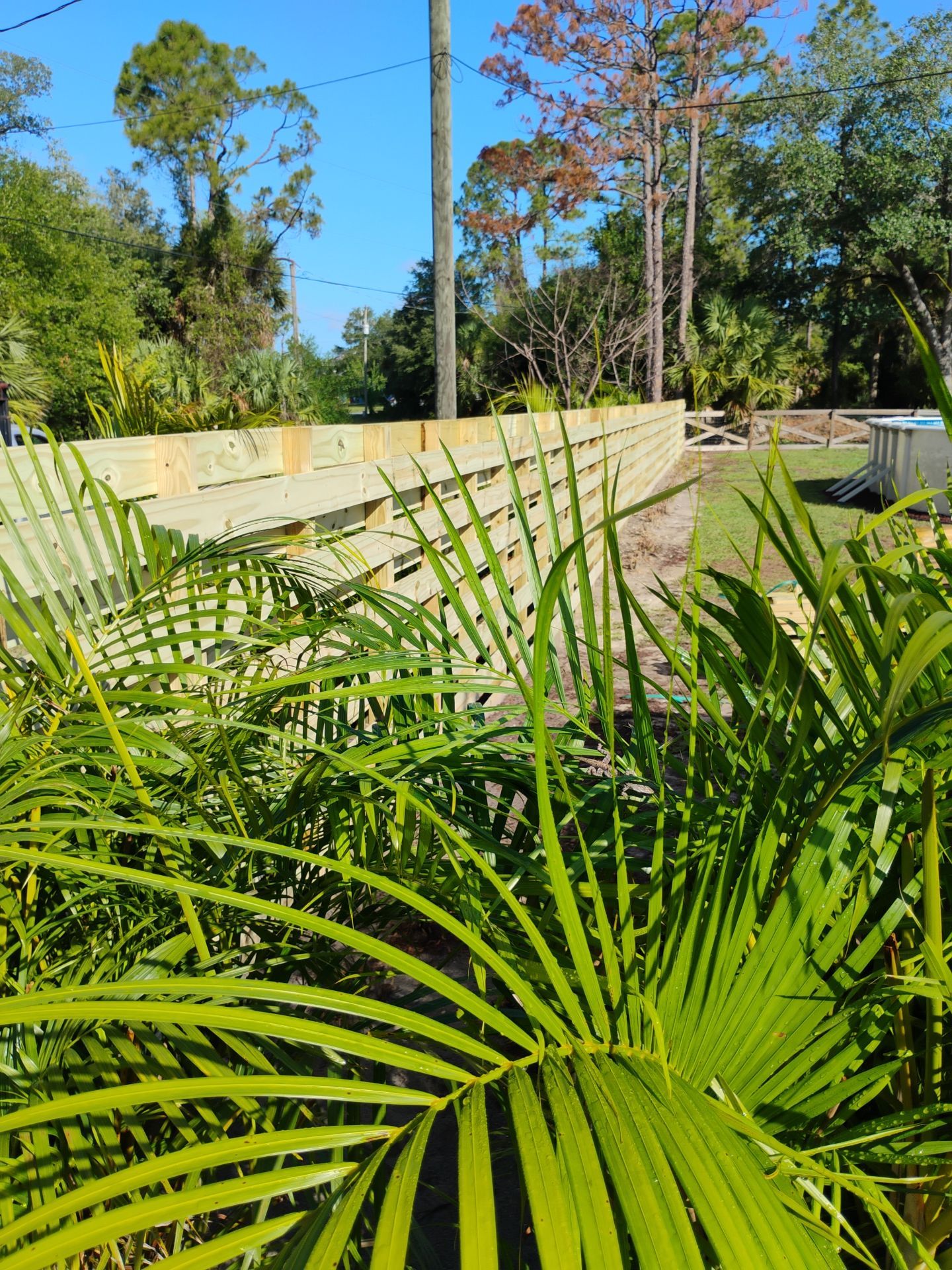 Horizontal Shadowbox Wood in North Port by True Fence LLC
