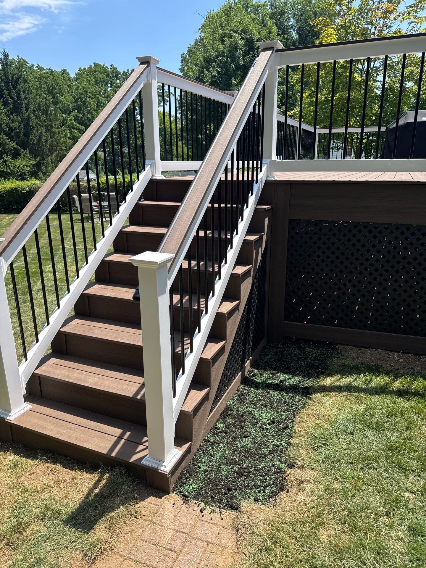 New Deck in Mendham, New Jersey by deck guardian
