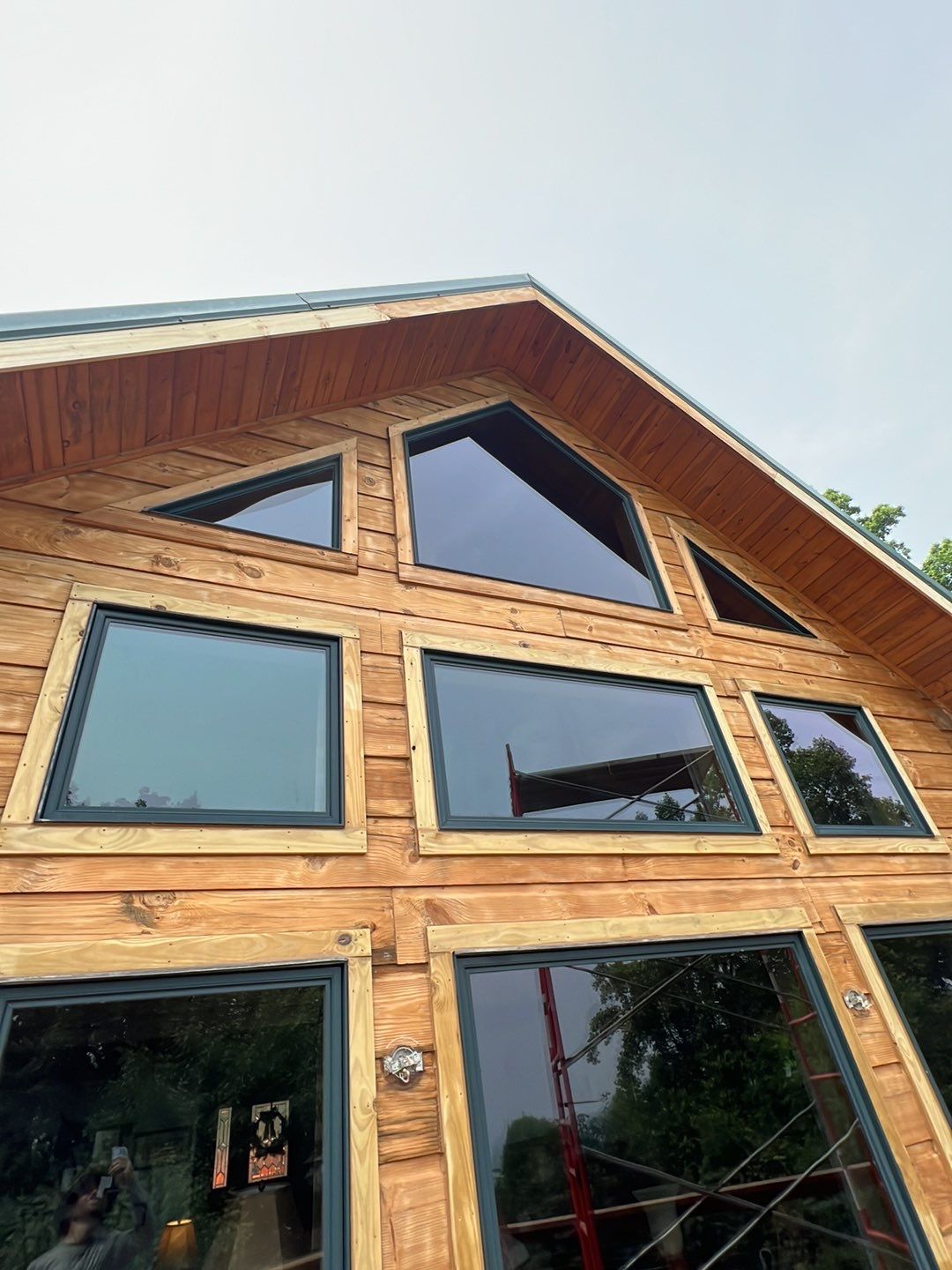 Cabin using Wood Sealant by DuraSeal