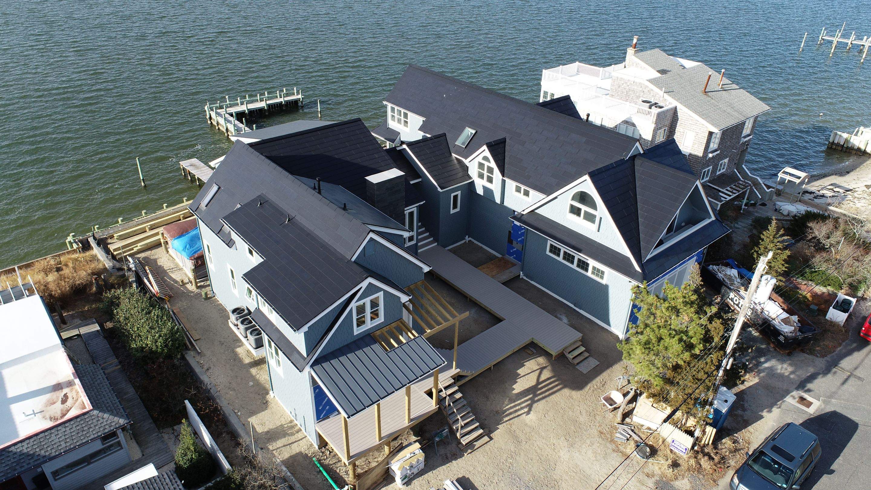Tesla Solar Roof Long Beach Island New Jersey by American Home Contractors