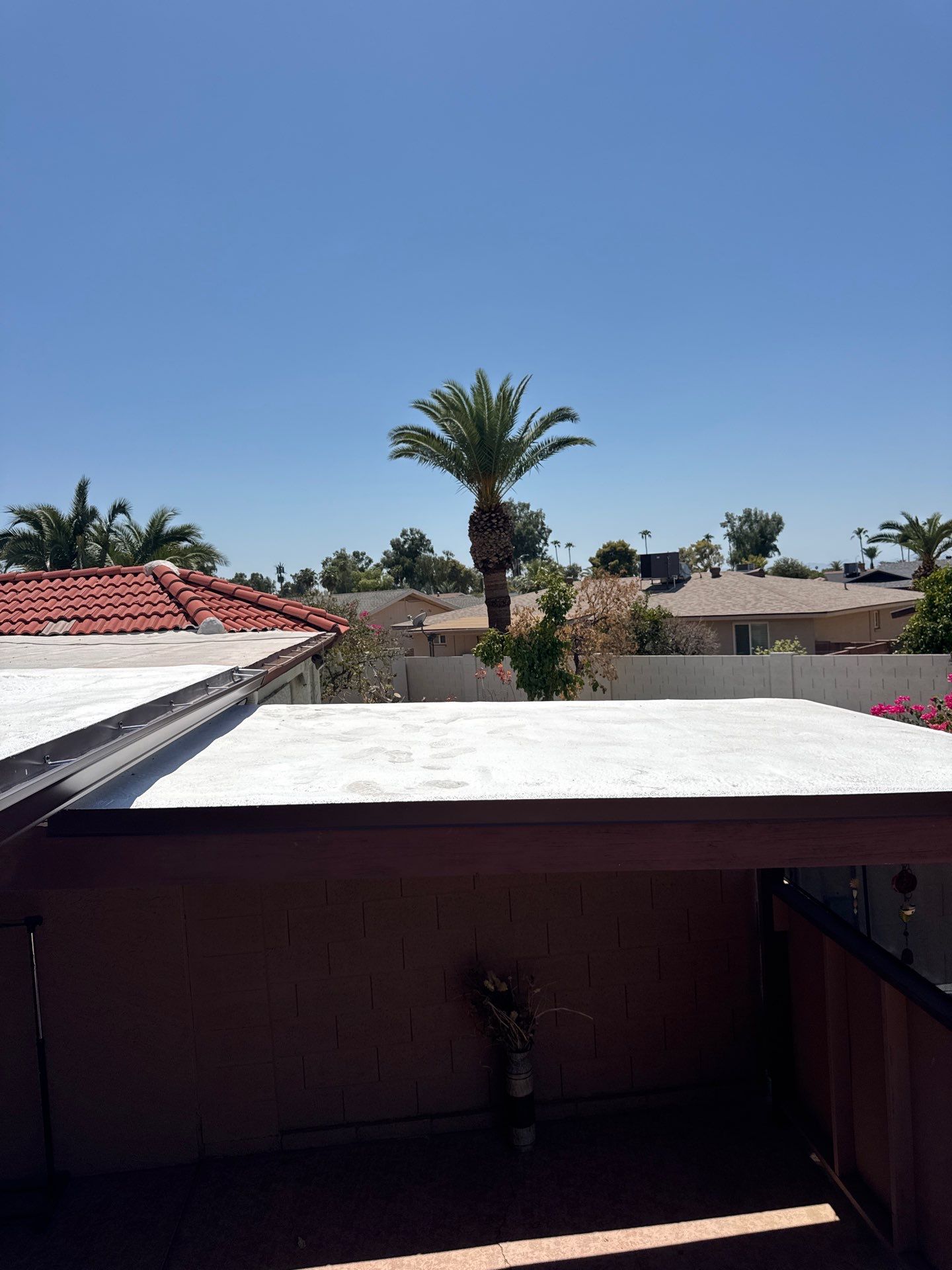 Residential Roof Install using Flat Roofing in Mesa by Weather-Tite Roofing