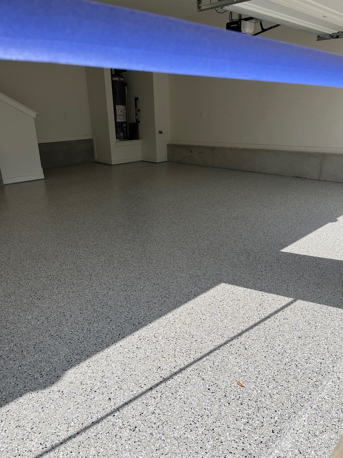 Garage Floor Coating using Cabin Fever