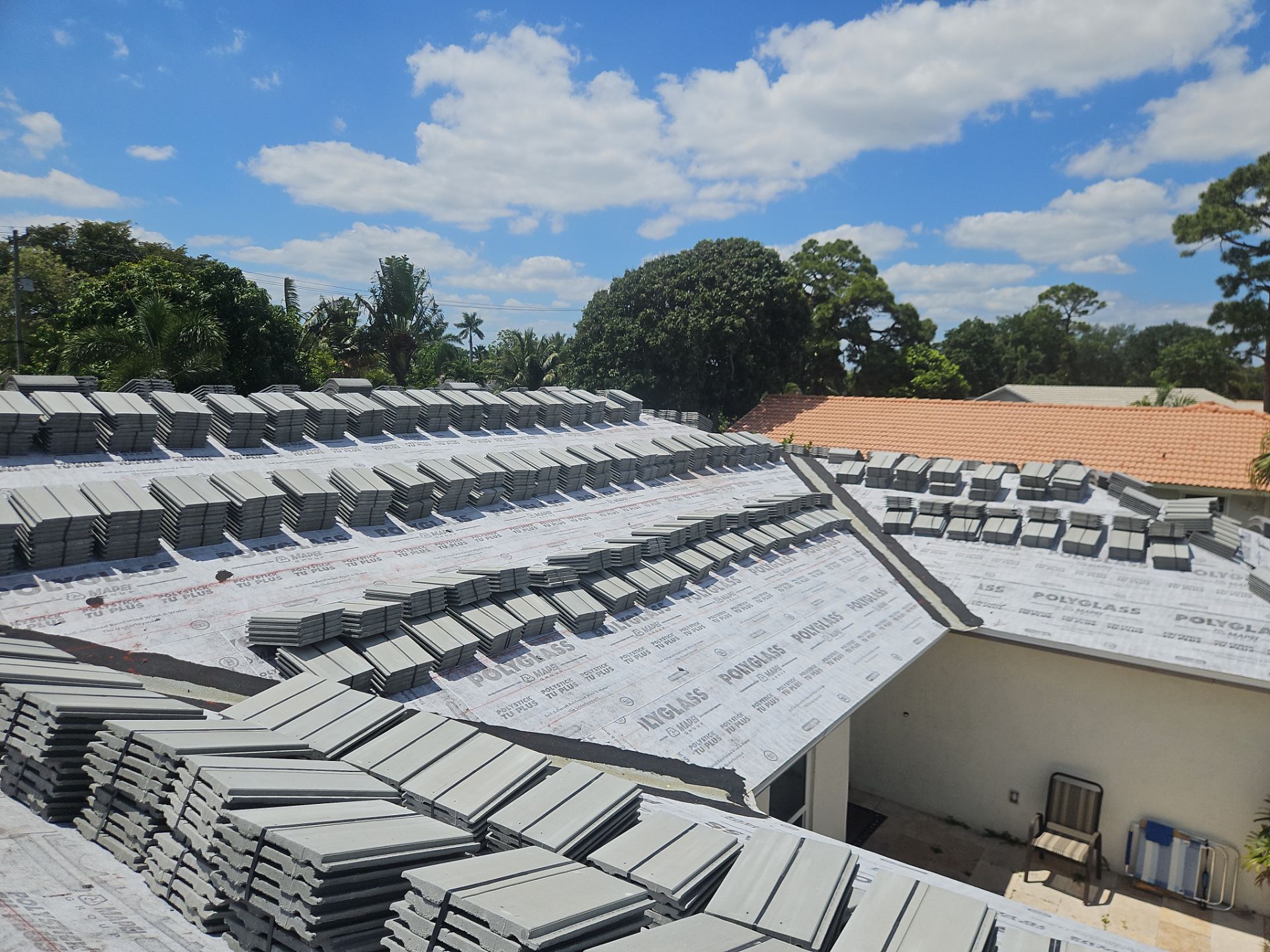 Residential Roofing Installation using WestLake Roofing Tile by BLUES BROTHERS CONSTRUCTION CORP