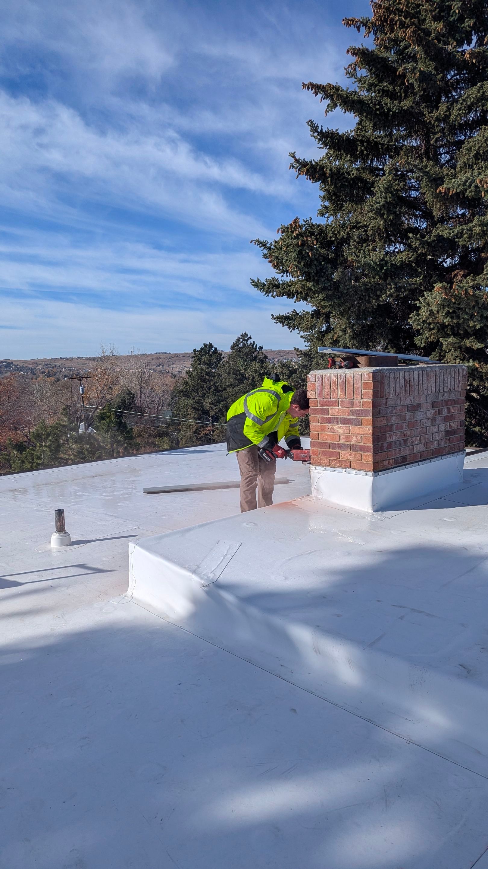 Project in Great Falls by KQC Roofing