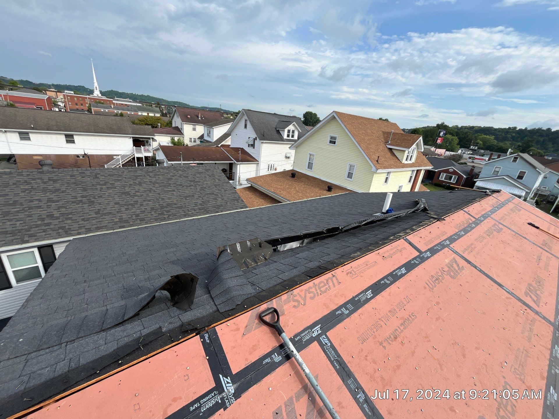 Residential Roofing Installation using Certainteed Landmark Pro Shingles by Fahey Roofing + Contracting