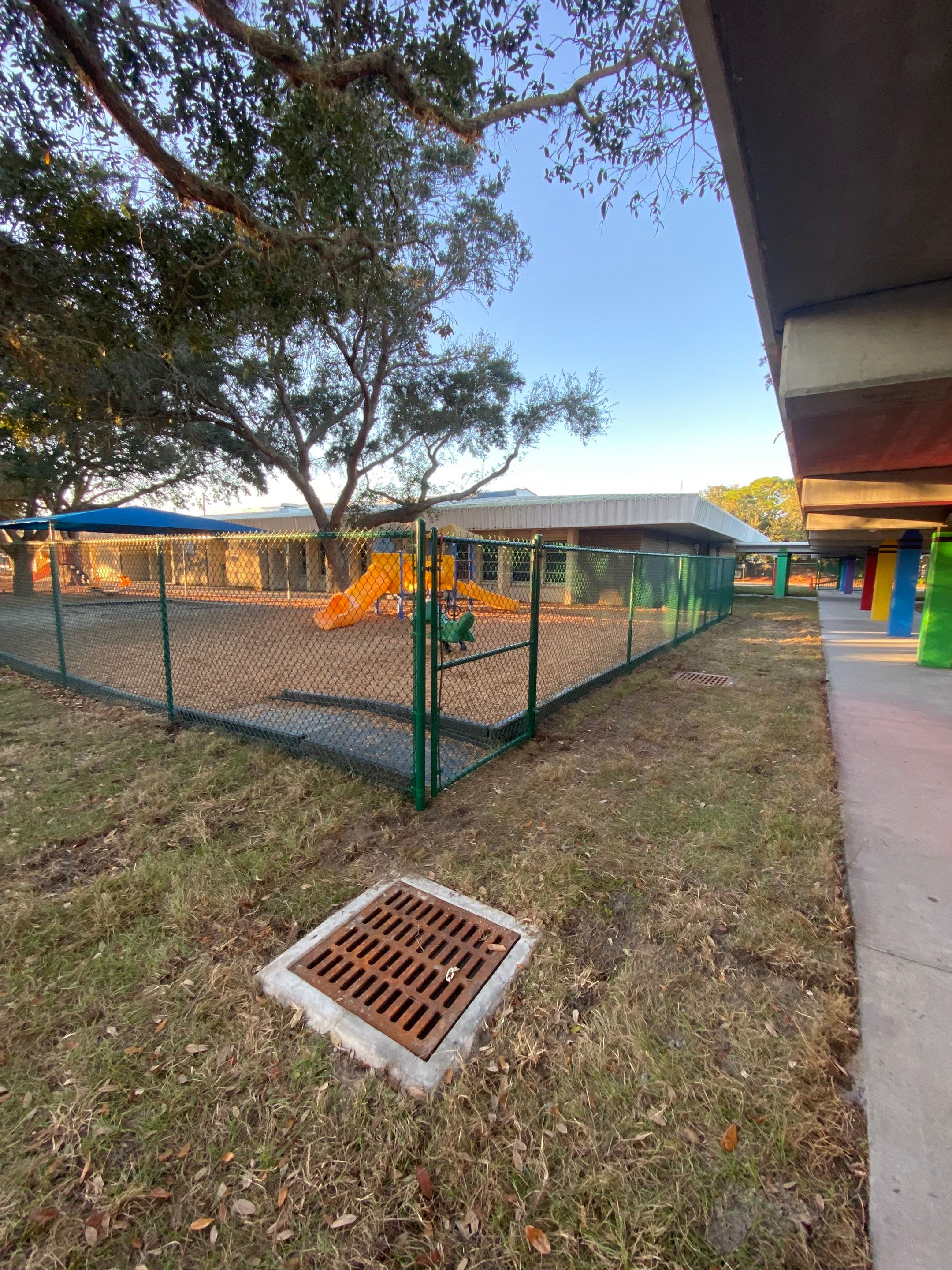 Bradenton, Florida 6 ft. Tall Green Chain-link Fence by Asap fence and gates, LLC