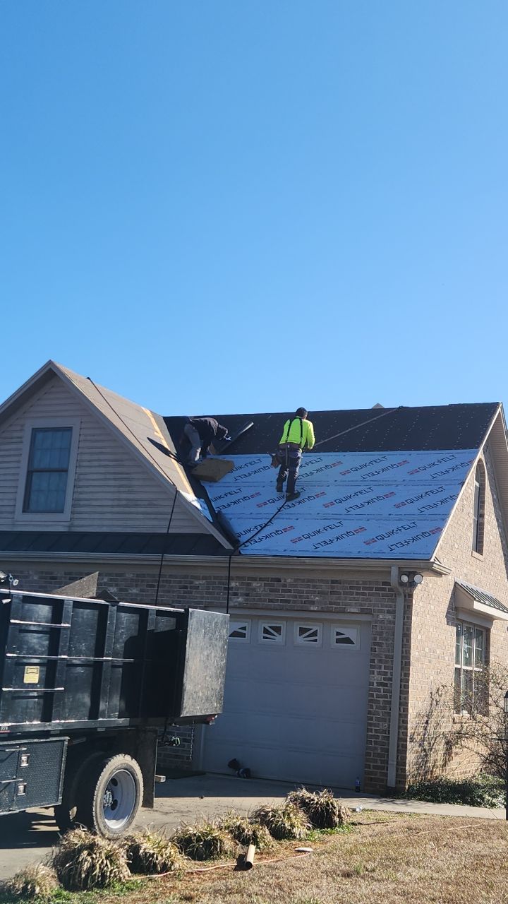 GAF Weathered Wood and Custom Copper by Just In Time Roofing and Restoration