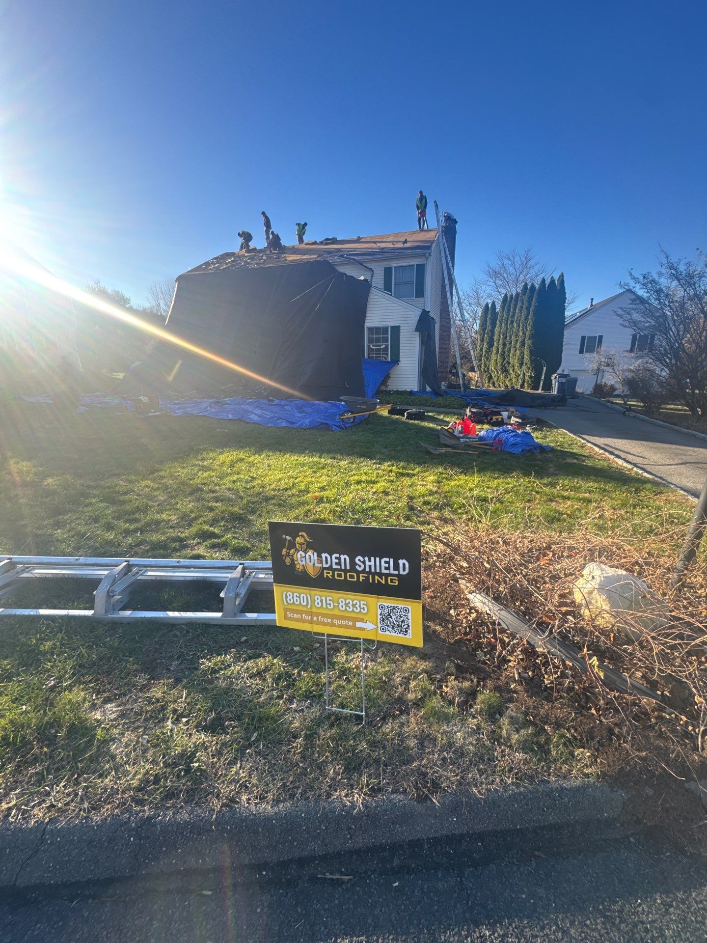 Owens Corning Duration: Driftwood in New Milford by Golden Shield Roofing
