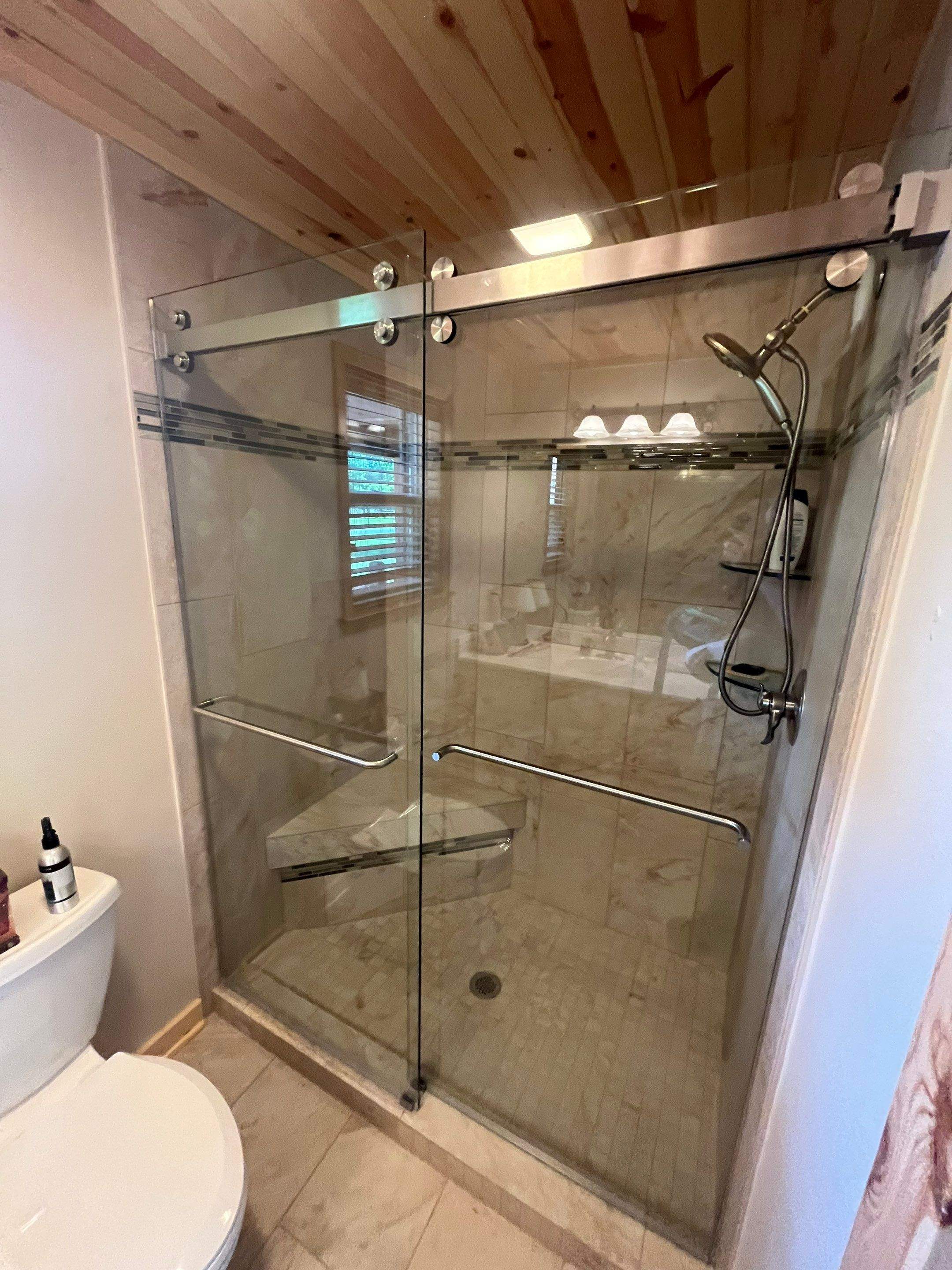 Shower Pictures by Custom Glass Service