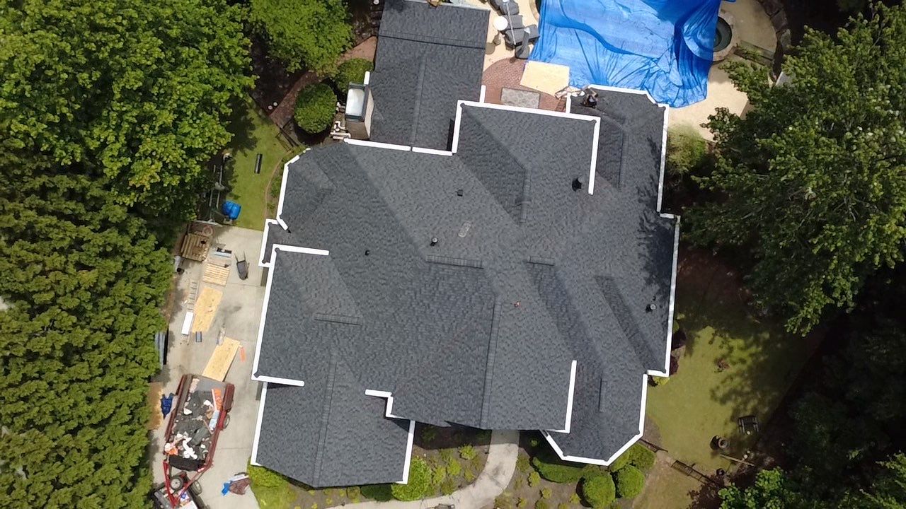 Suwanee, GA Roof Replacement, CertainTeed Landmark Pro Moire Black by Reset Roofing