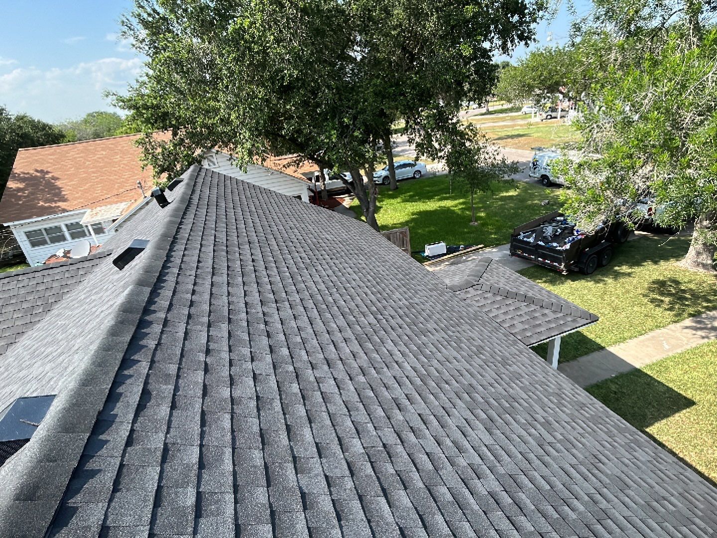 Residential Roofing Installation using GAF Timberline HDZ by Lighthouse Roofing