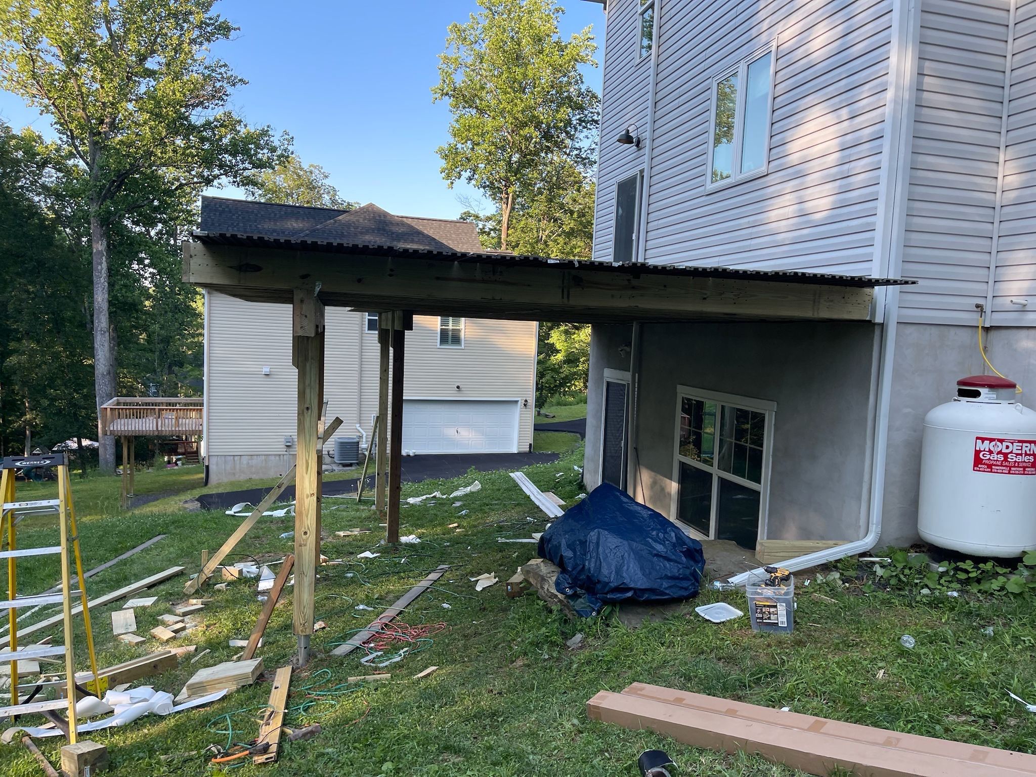 Project in East Stroudsburg by deck guardian