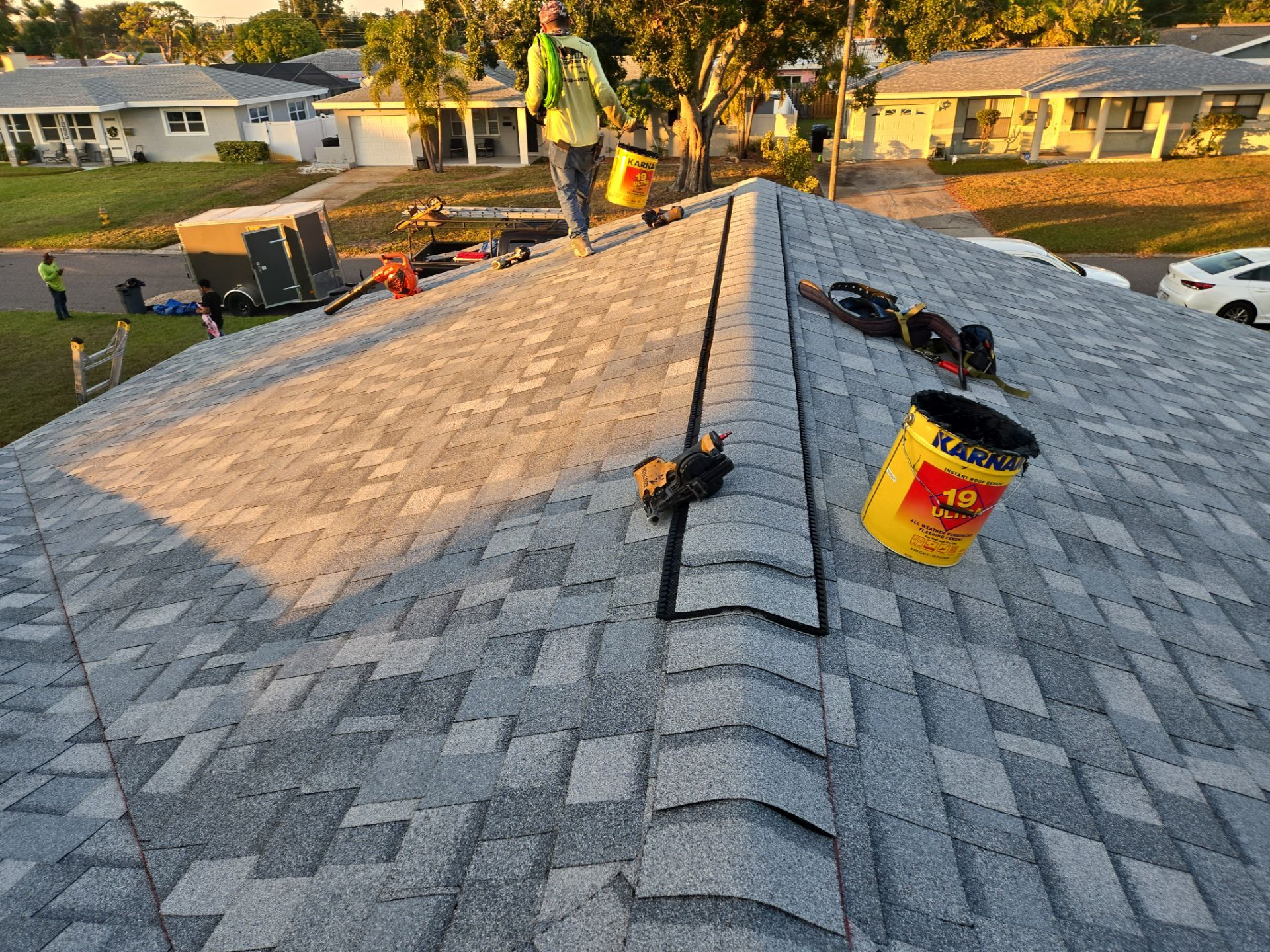 Project in St. Petersburg 33705 by Mitchell Roofing Company LLC 