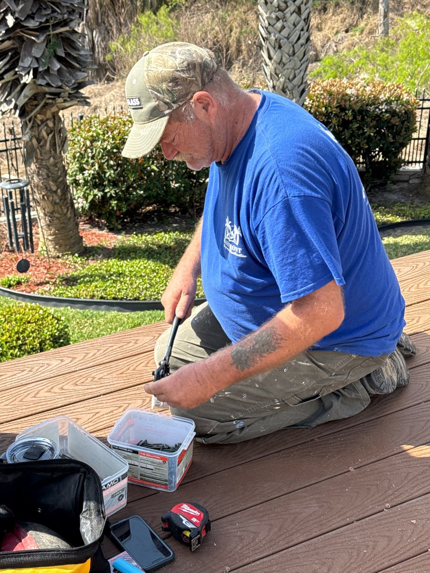 Walk Out Patio Cover by Bayfront Roofing and Construction
