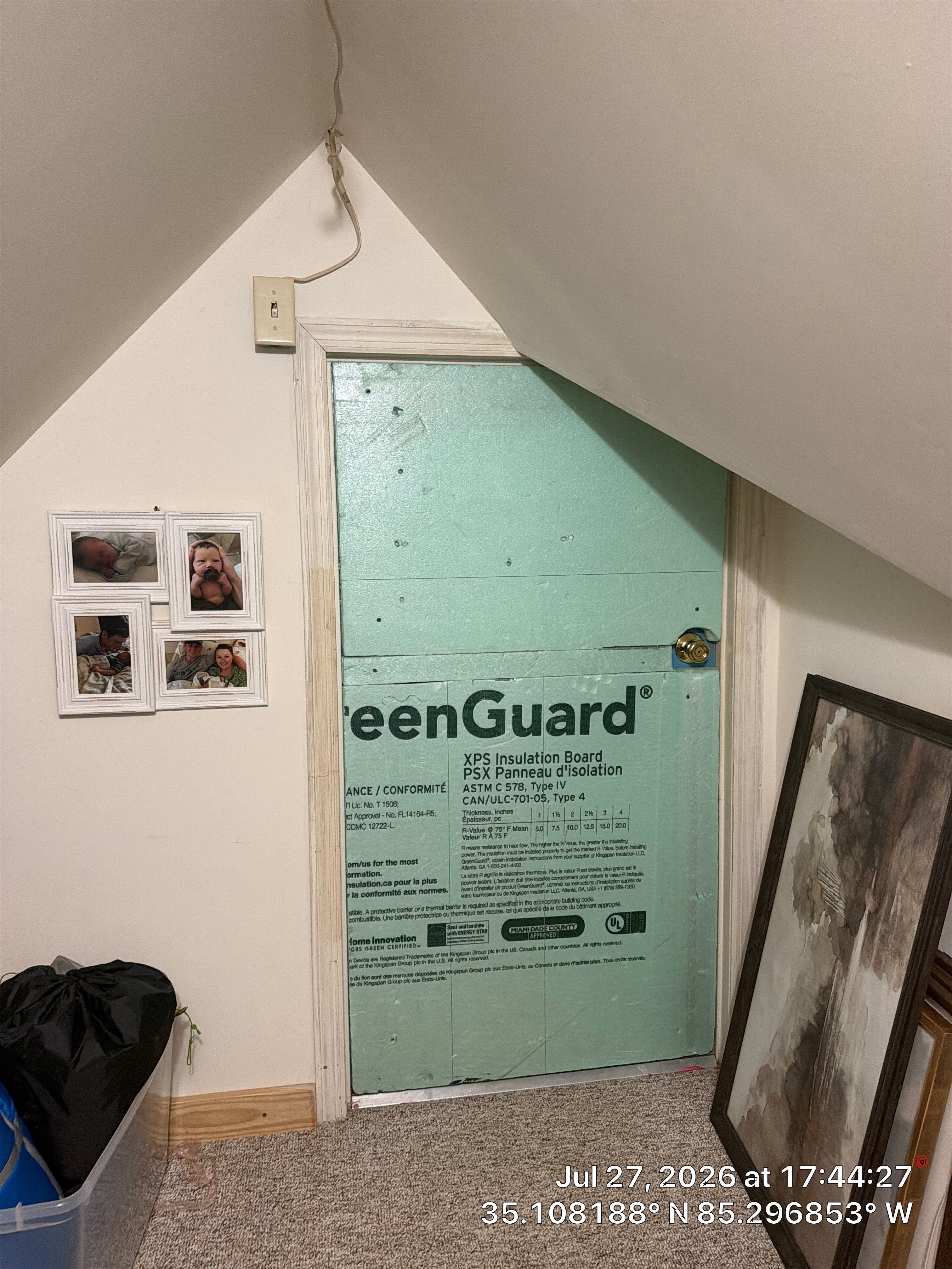 Commercial Attic Insulation Sealing and Site Preparation in Chattanooga by CompanyCam Sales Demo